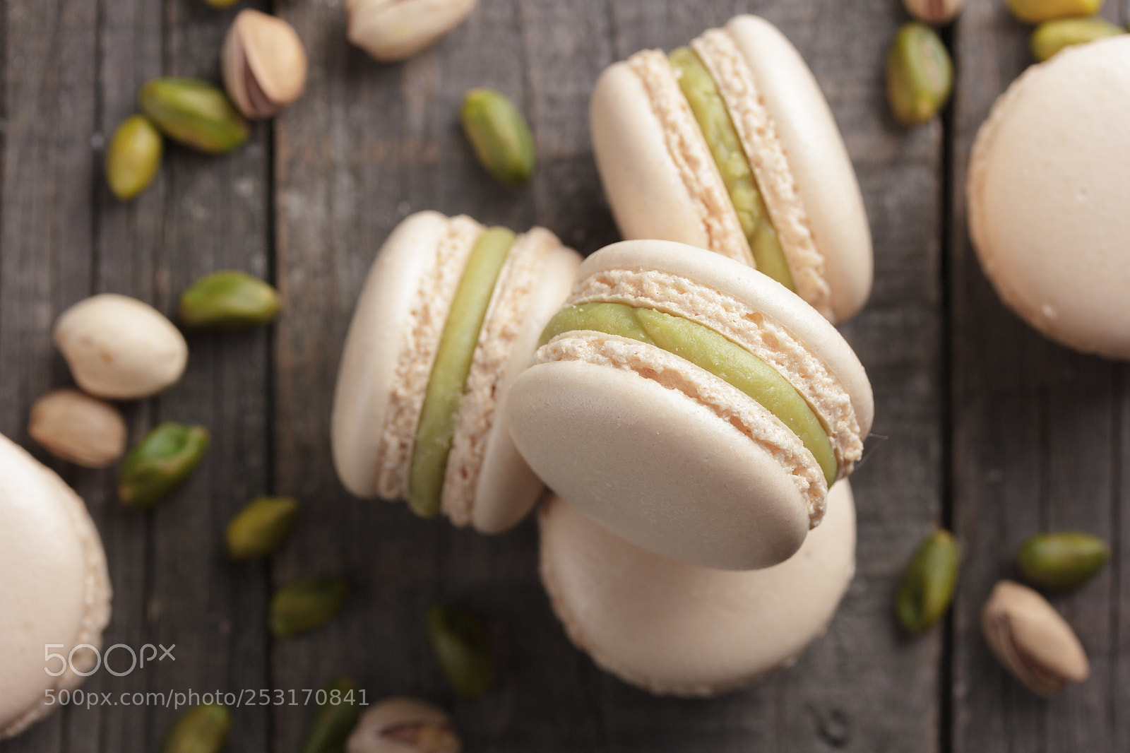 Canon EOS 60D sample photo. Pistachio macaroons-1 photography