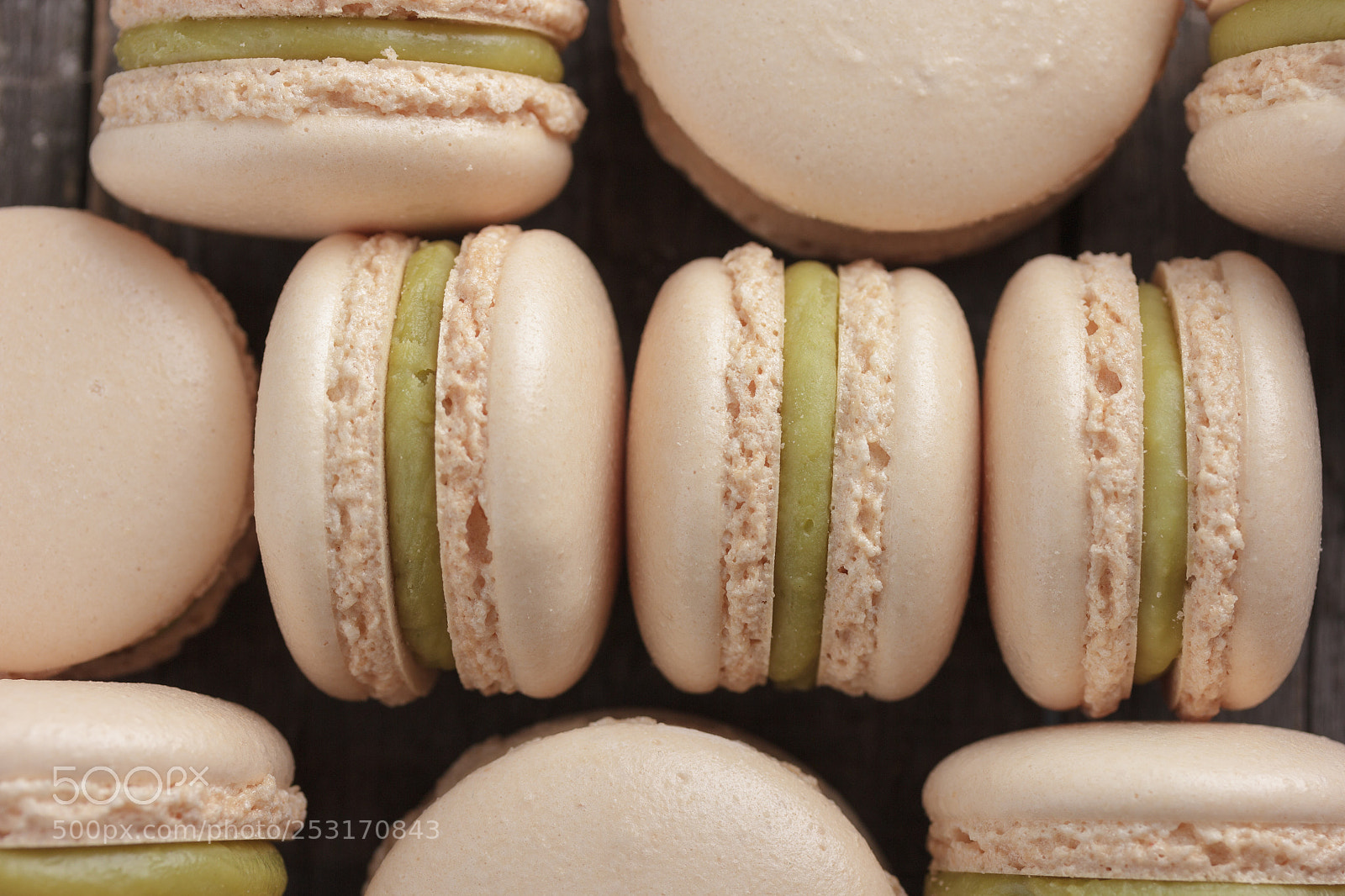 Canon EOS 60D sample photo. Pistachio macaroons-2 photography