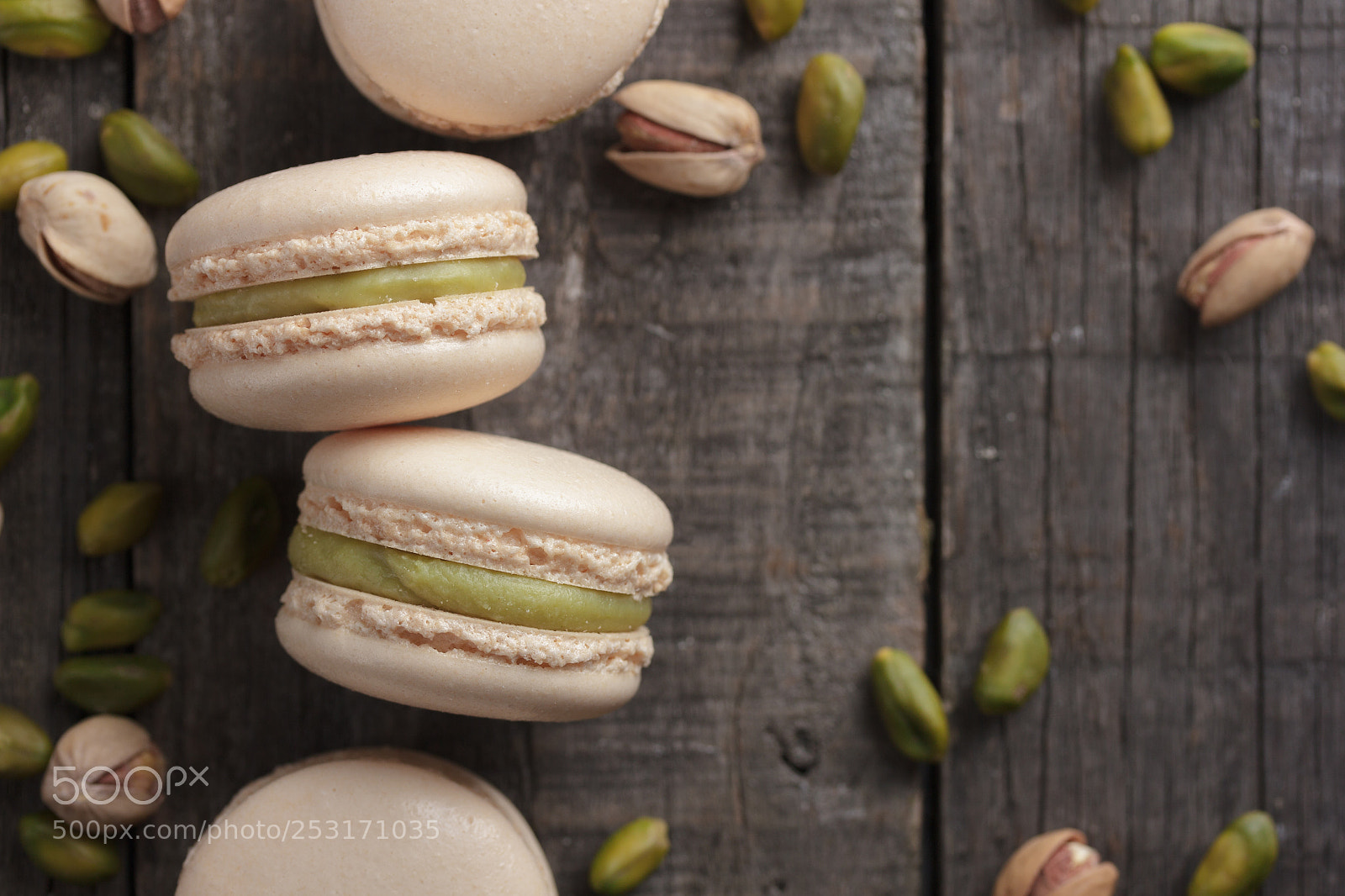 Canon EOS 60D sample photo. Pistachio macaroons-4 photography