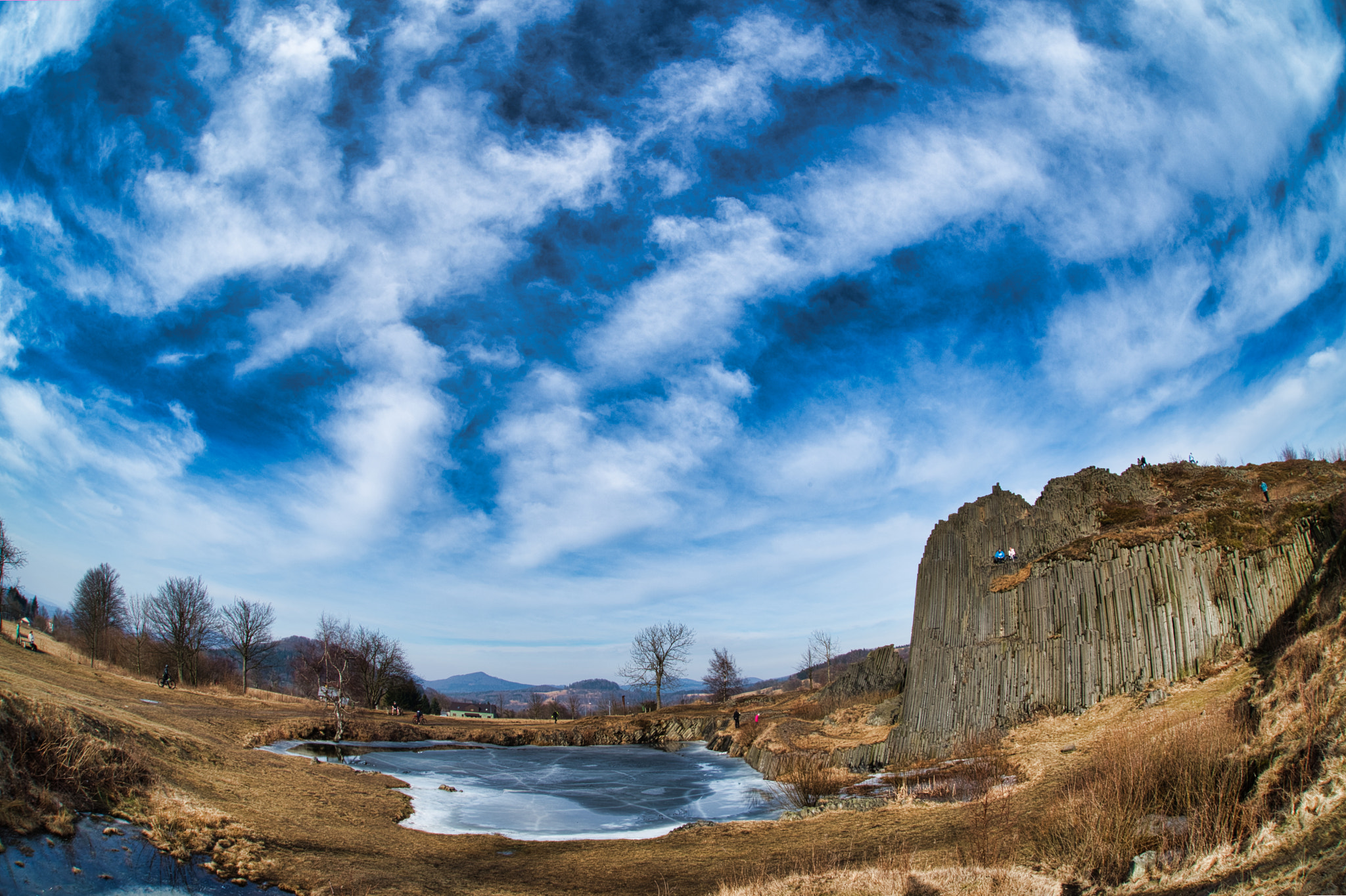 Nikon D750 + Sigma 15mm F2.8 EX DG Diagonal Fisheye sample photo. Panská skála photography