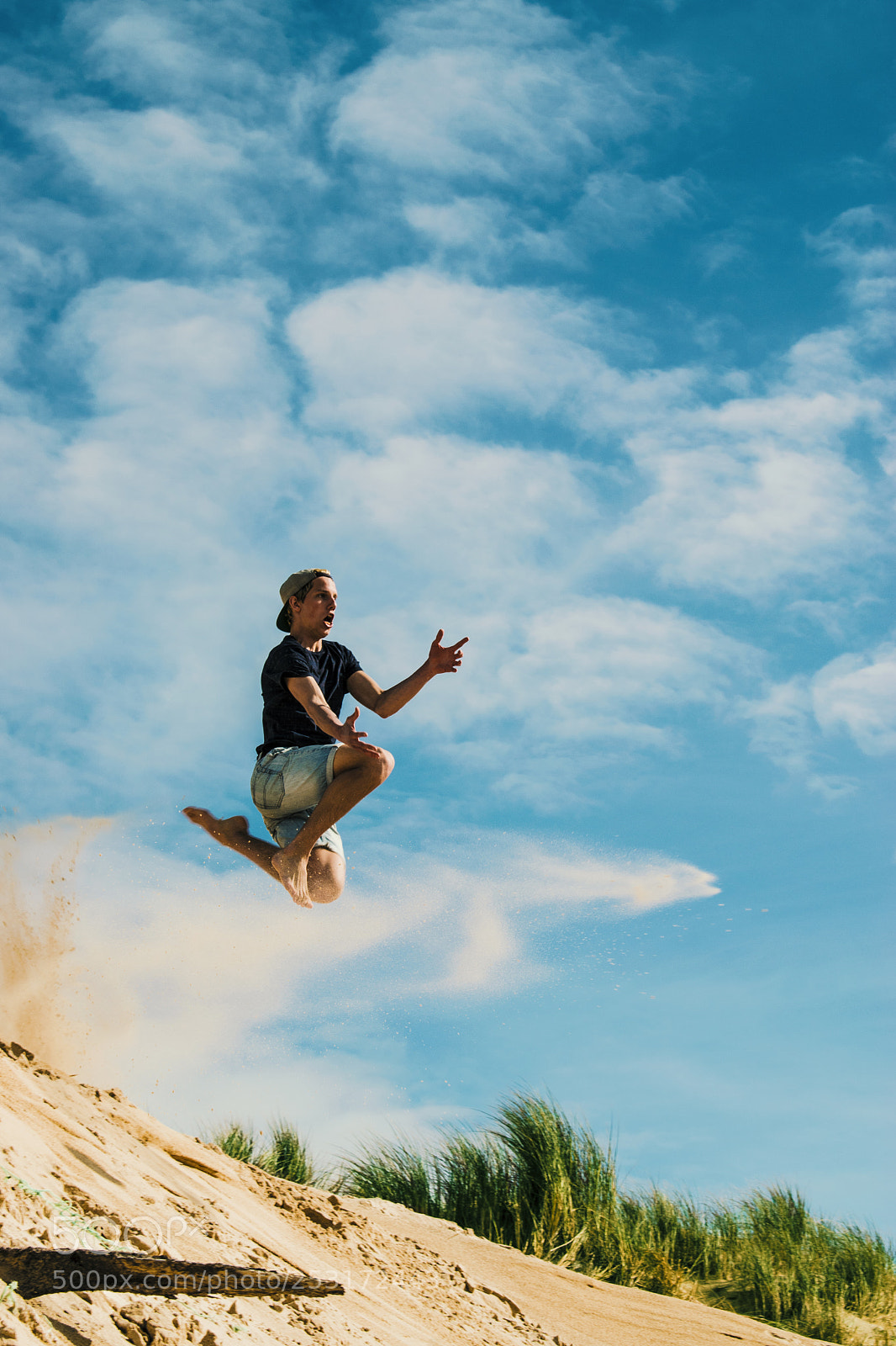 Nikon D3300 sample photo. The jump photography