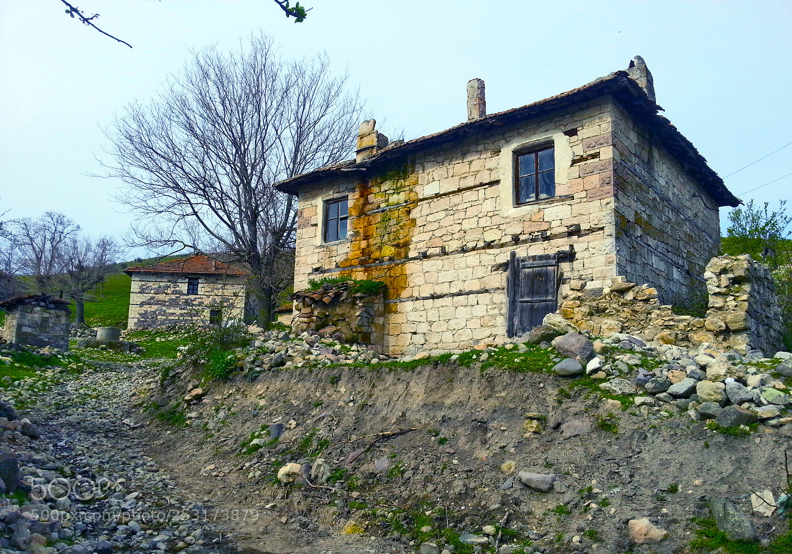 Samsung Galaxy Note2 sample photo. Old houses photography