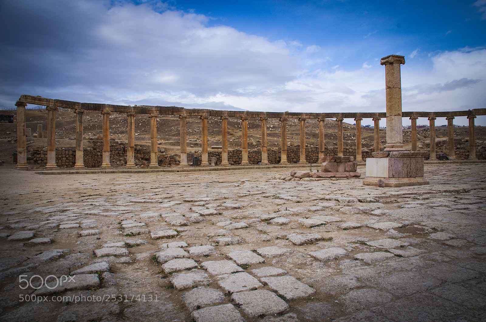 Pentax K-5 sample photo. Jerash photography