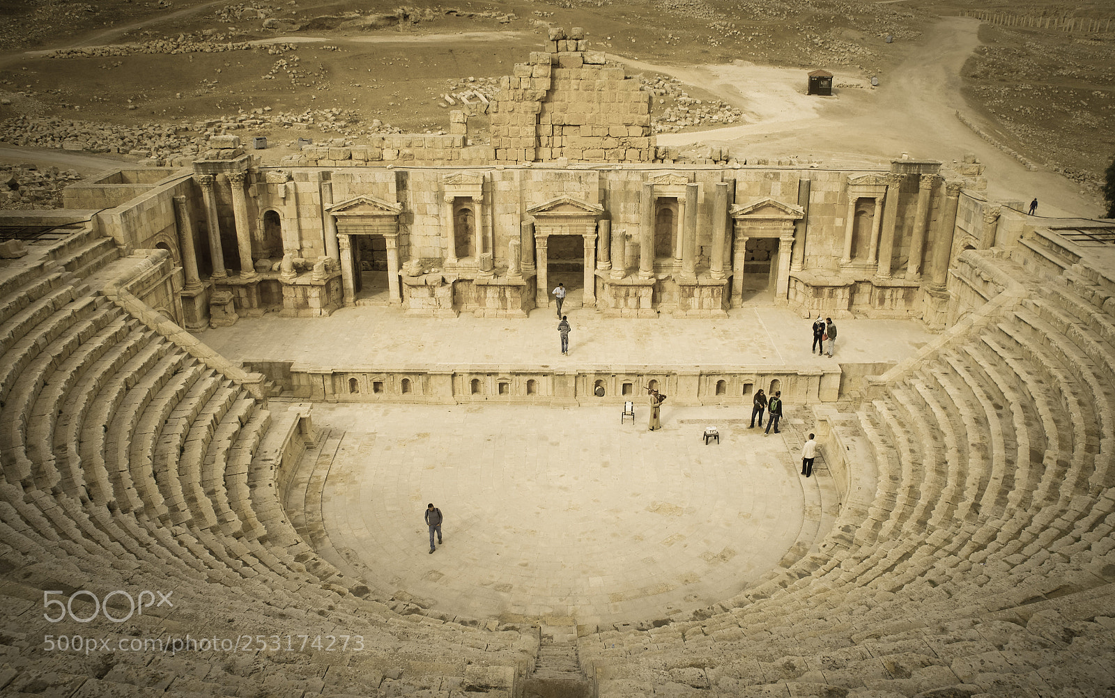 Pentax K-5 sample photo. Jerash photography