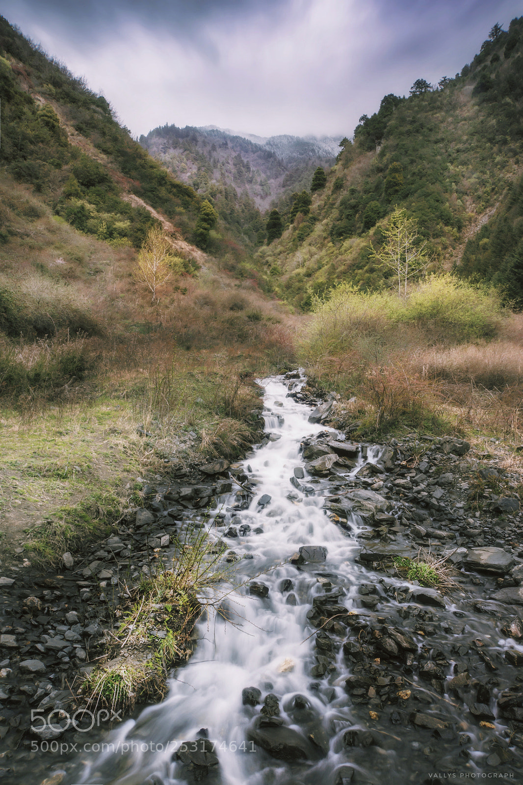 Sony Alpha NEX-7 sample photo. Spring mountain stream photography