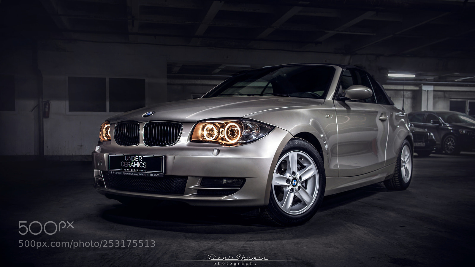Canon EOS 5D Mark II sample photo. Bmw 120i cabrio photography
