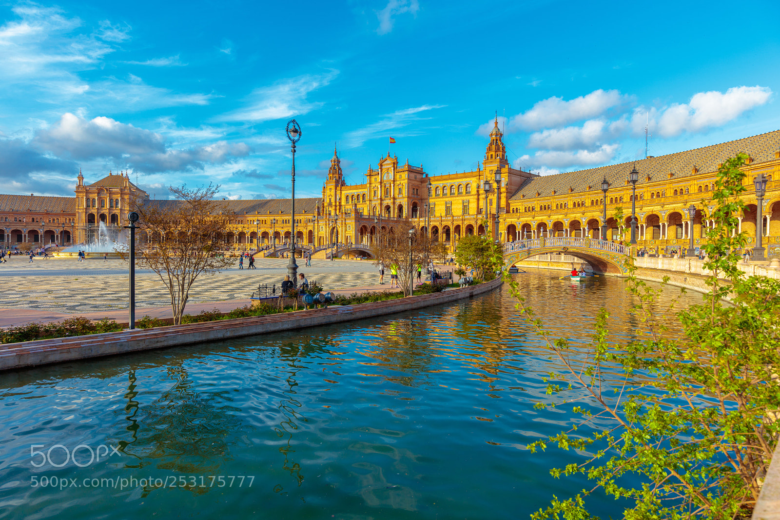 Canon EOS 5DS R sample photo. Plaza españa sevilla photography