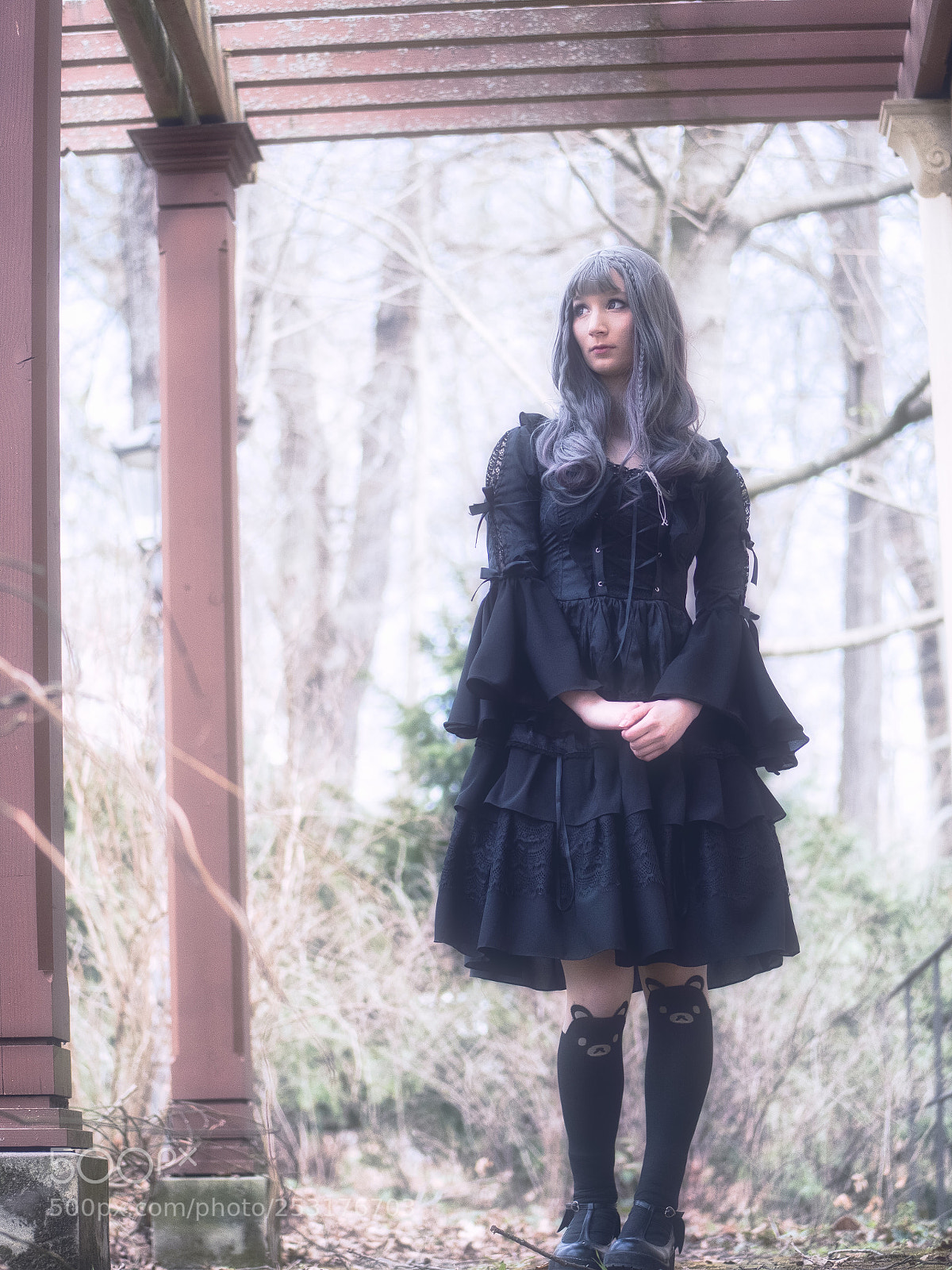 Panasonic Lumix DMC-GX8 sample photo. Gothic lolita cosplay shooting  photography