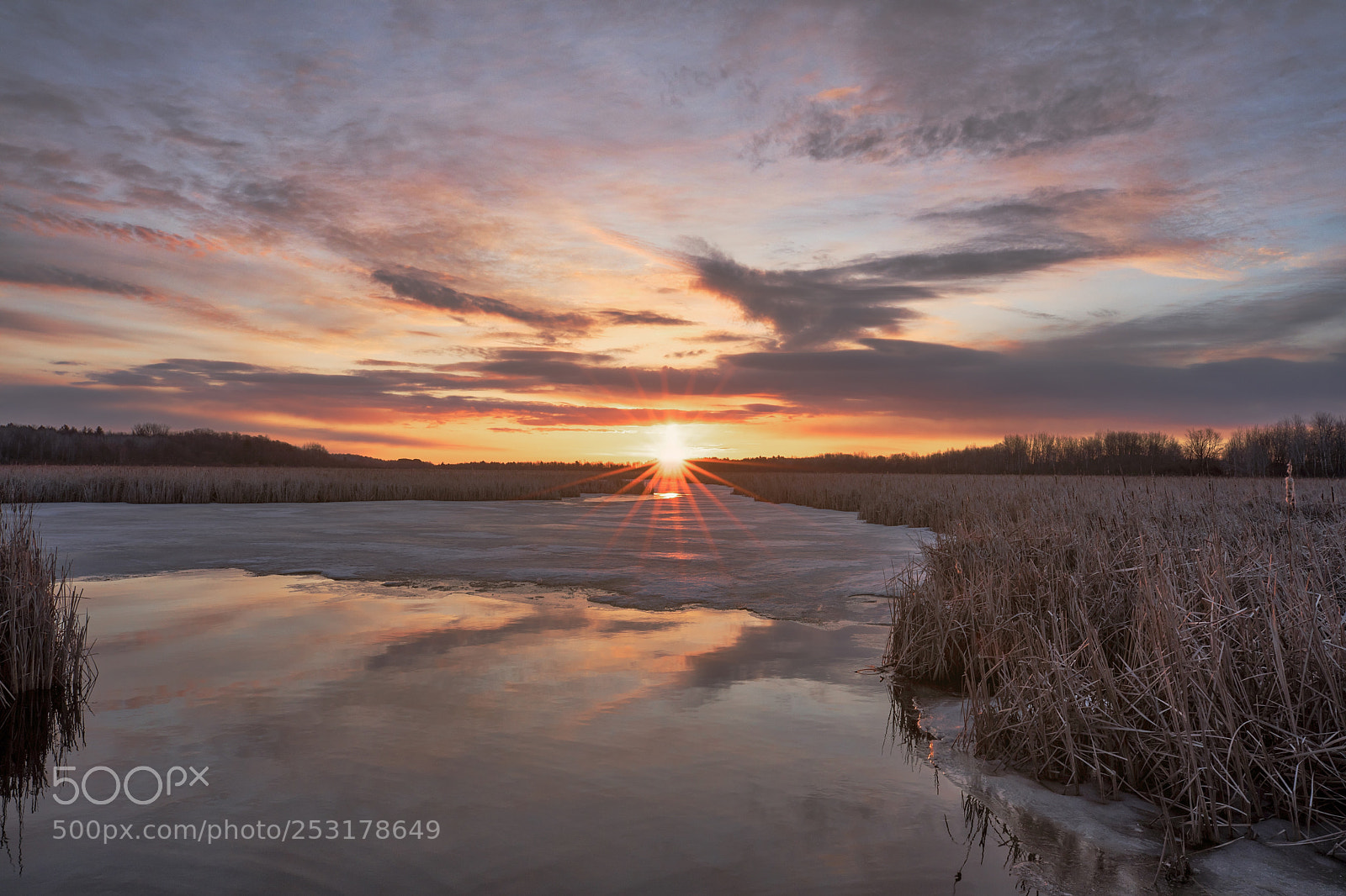 Canon EOS 5D Mark IV sample photo. Sunrise on the lake photography