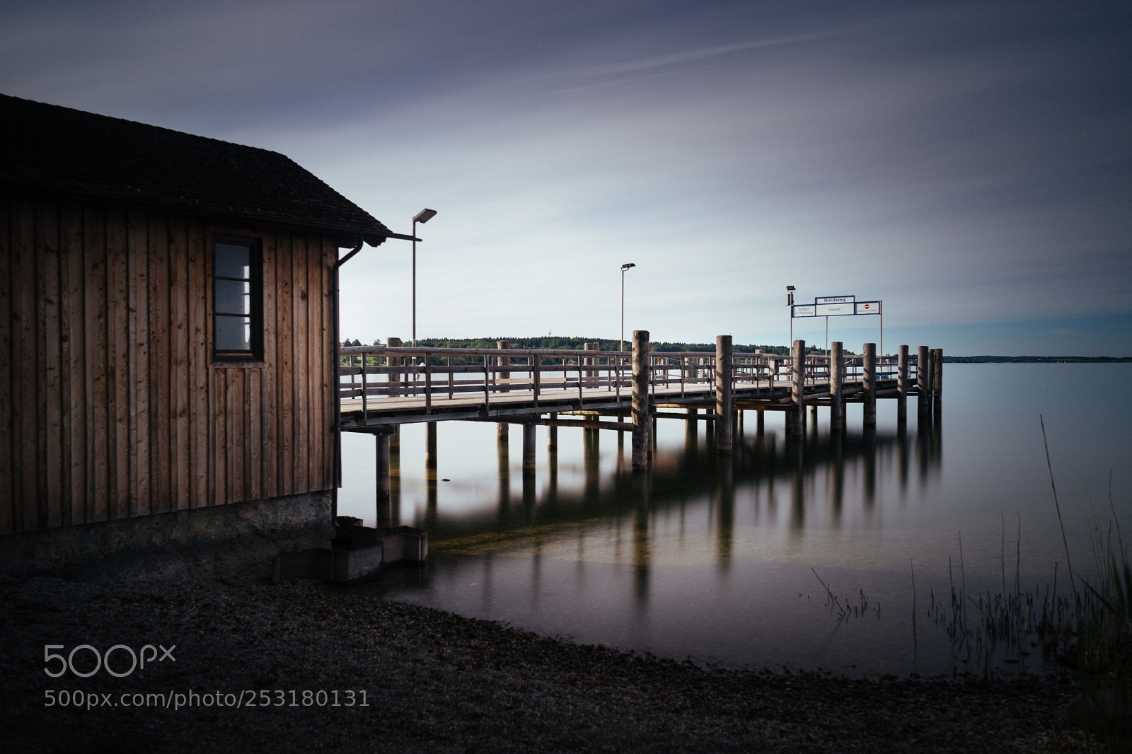 Sony a7 II sample photo. A jetty at chiemsee photography