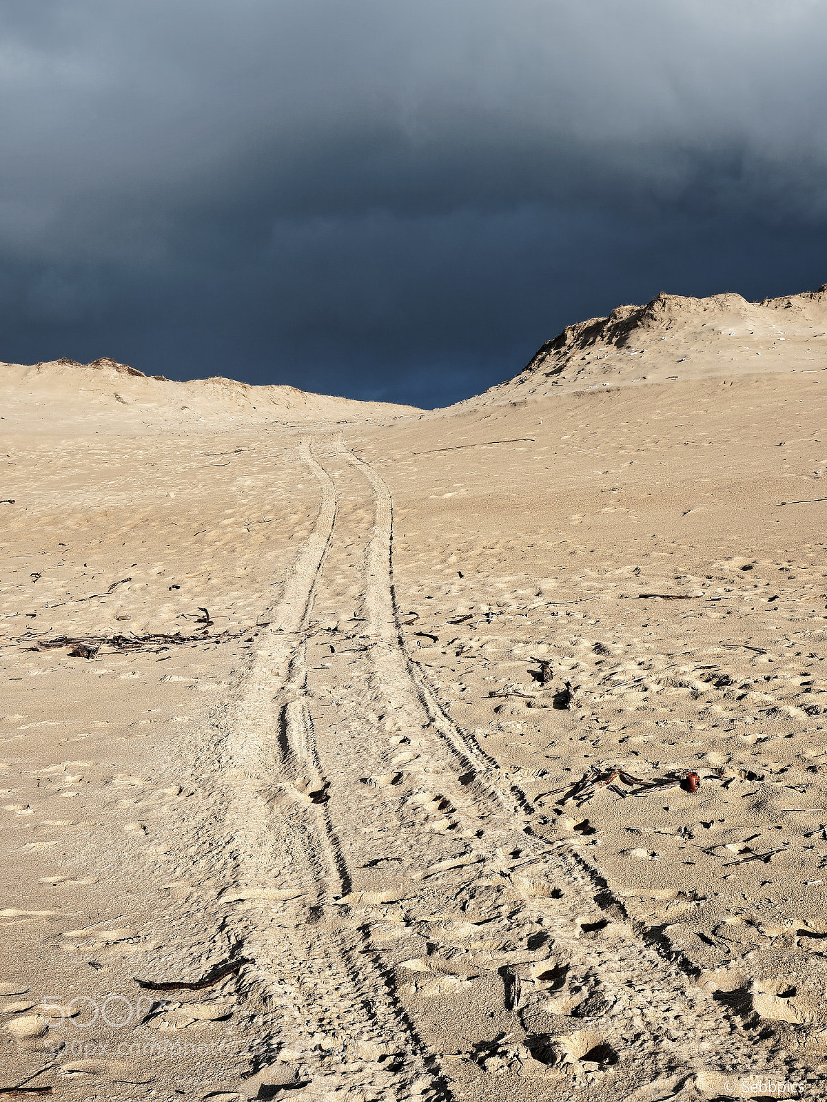 Olympus OM-D E-M5 II sample photo. Path to storm photography