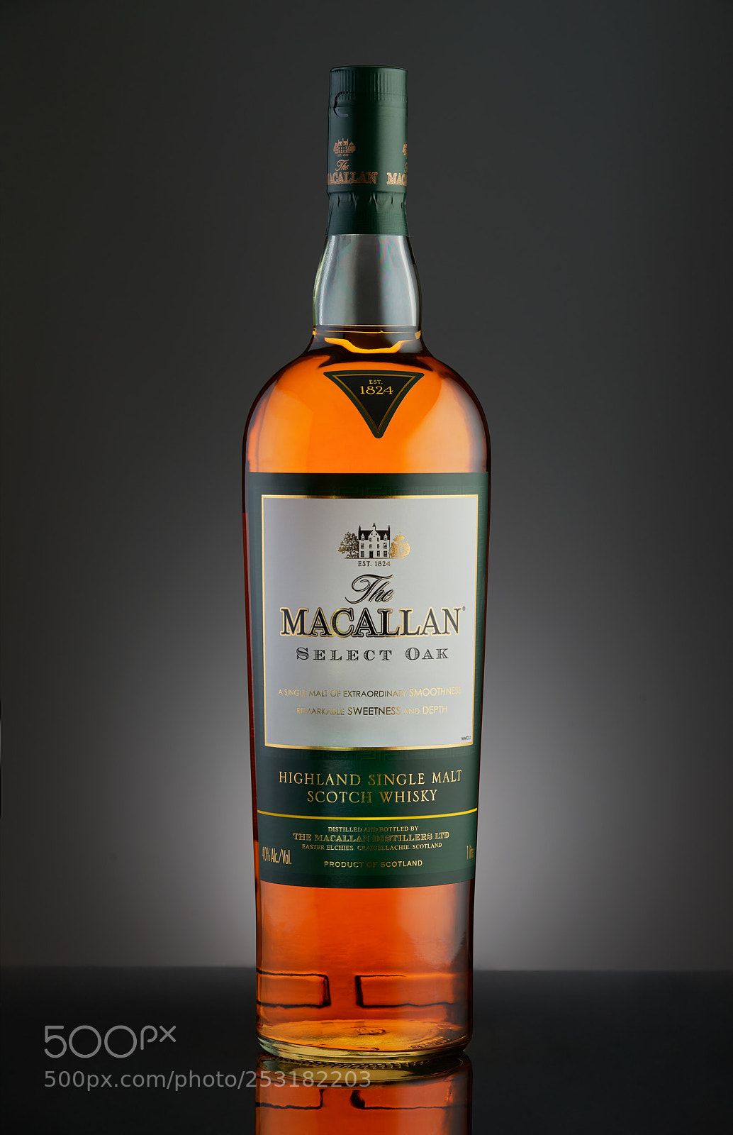 Nikon D800 sample photo. Macallan select oak photography