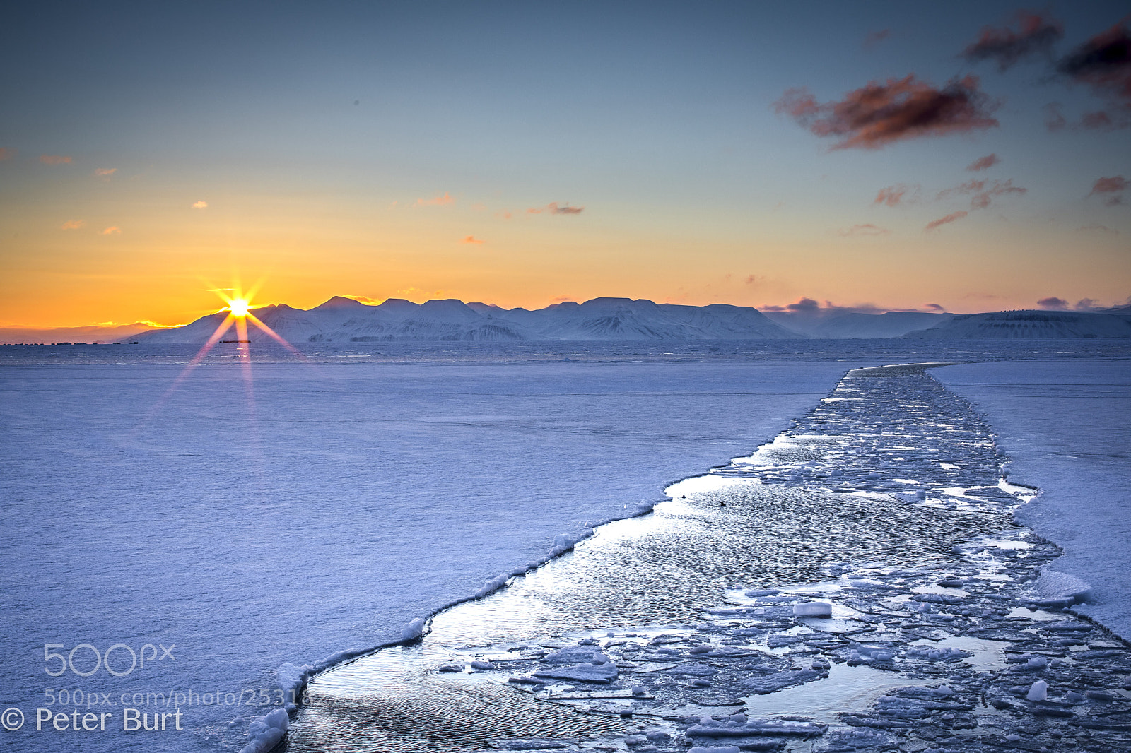 Canon EOS 5D Mark IV sample photo. Svalbard sunrise photography