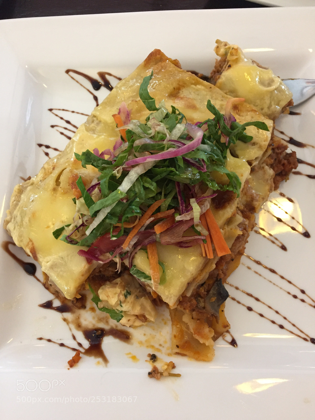Apple iPhone 6 sample photo. Lasagna a la bolognesa photography
