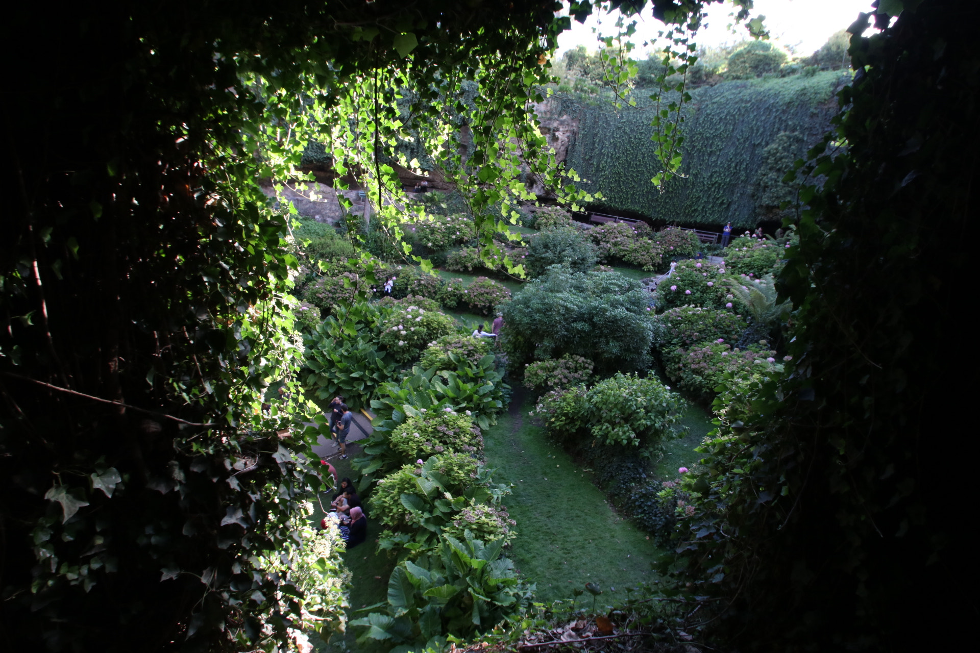 Canon EOS 80D + Sigma 10-20mm F3.5 EX DC HSM sample photo. Umpherston sinkhole photography