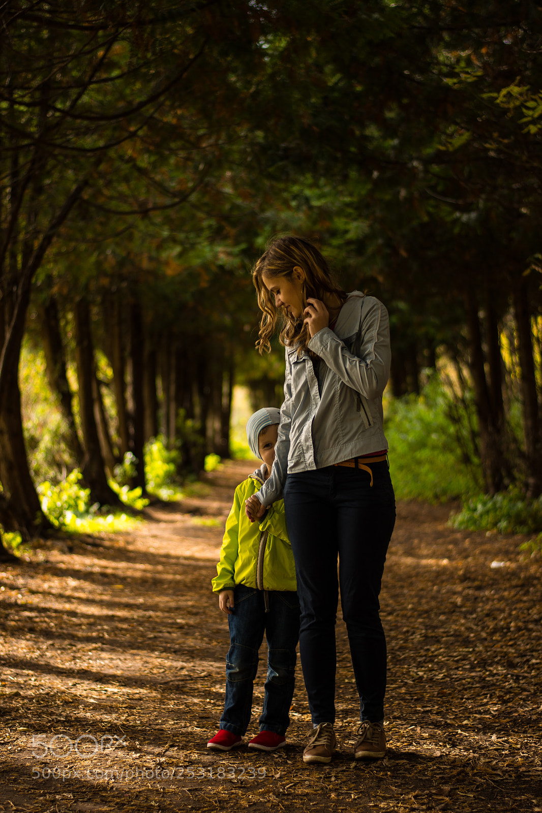 Nikon D7200 sample photo. Mom and the boy photography