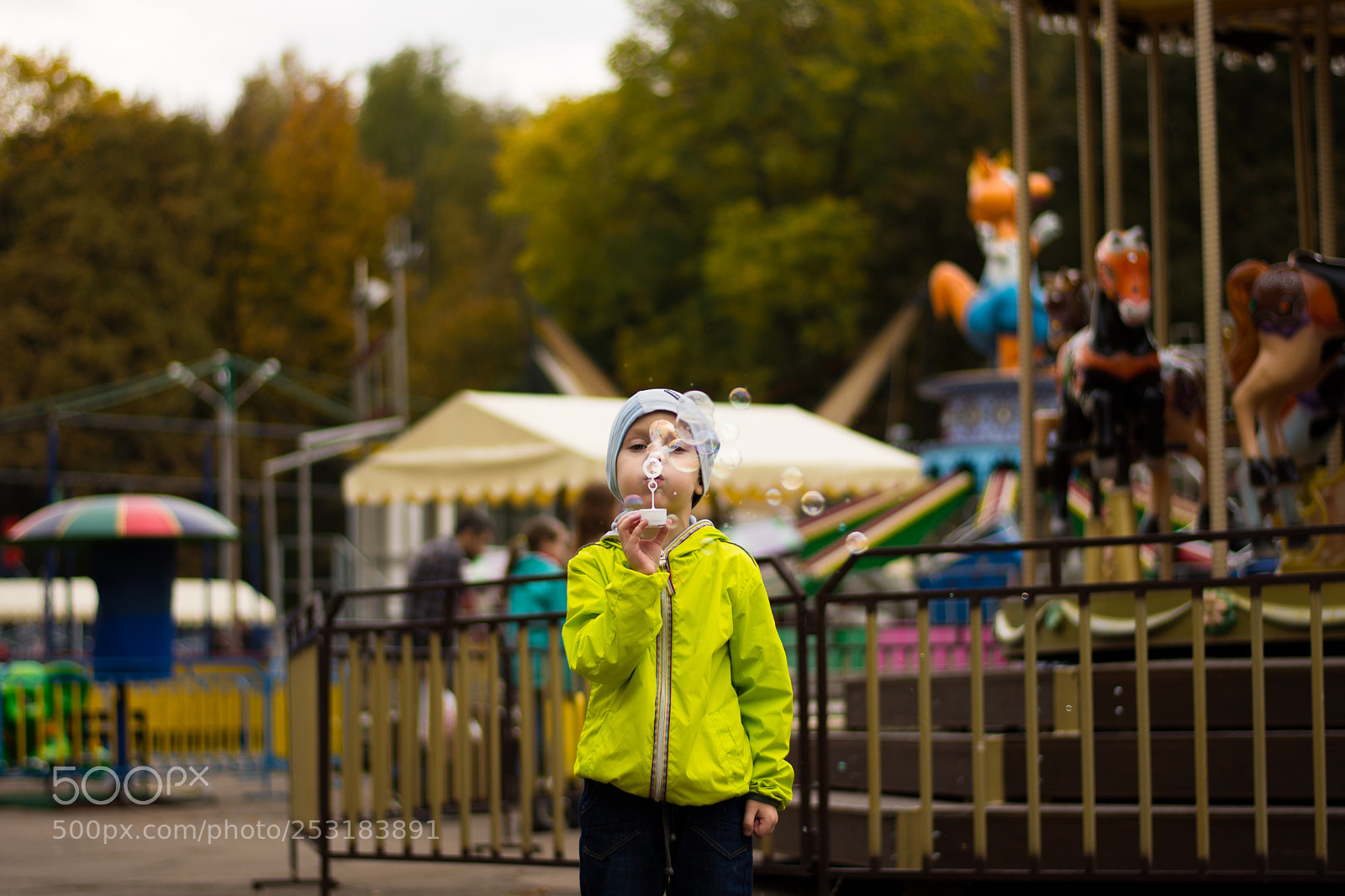 Nikon D7200 sample photo. Boy and soap bubbles photography