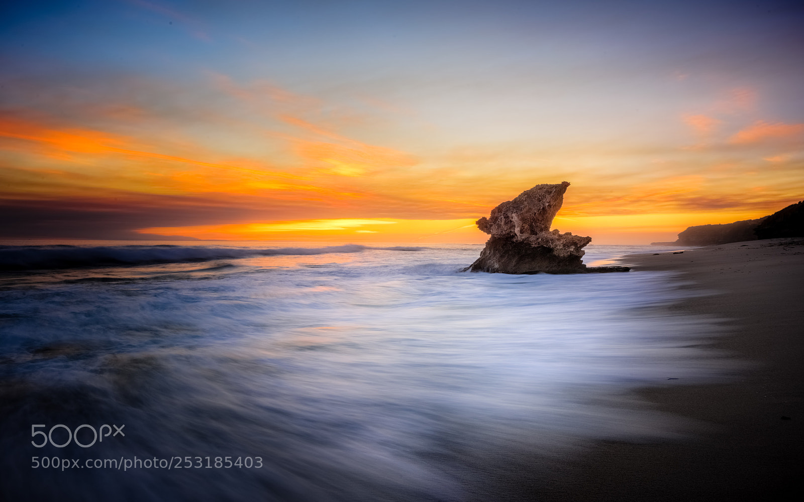 Nikon D810 sample photo. Lizard rock sunset photography