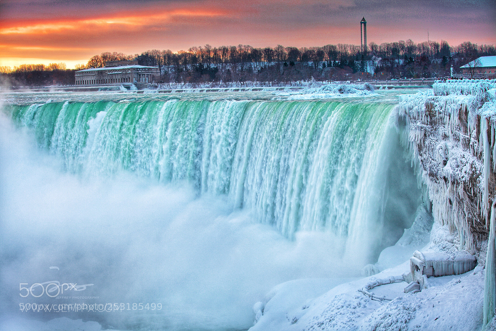 Canon EOS 5D Mark II sample photo. Niagara falls photography