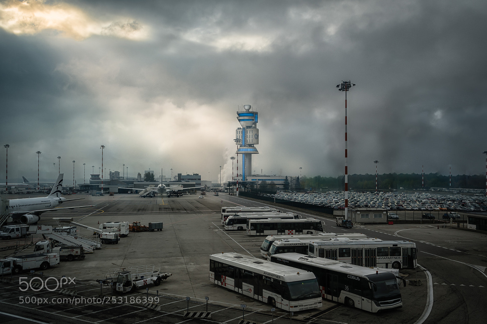 Nikon D500 sample photo. Control tower photography