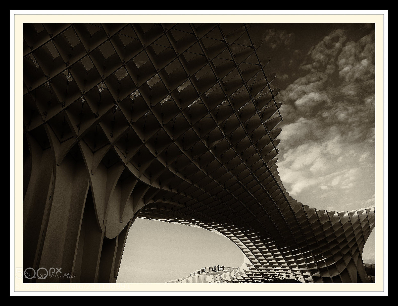 Olympus OM-D E-M10 sample photo. Metropol parasol photography