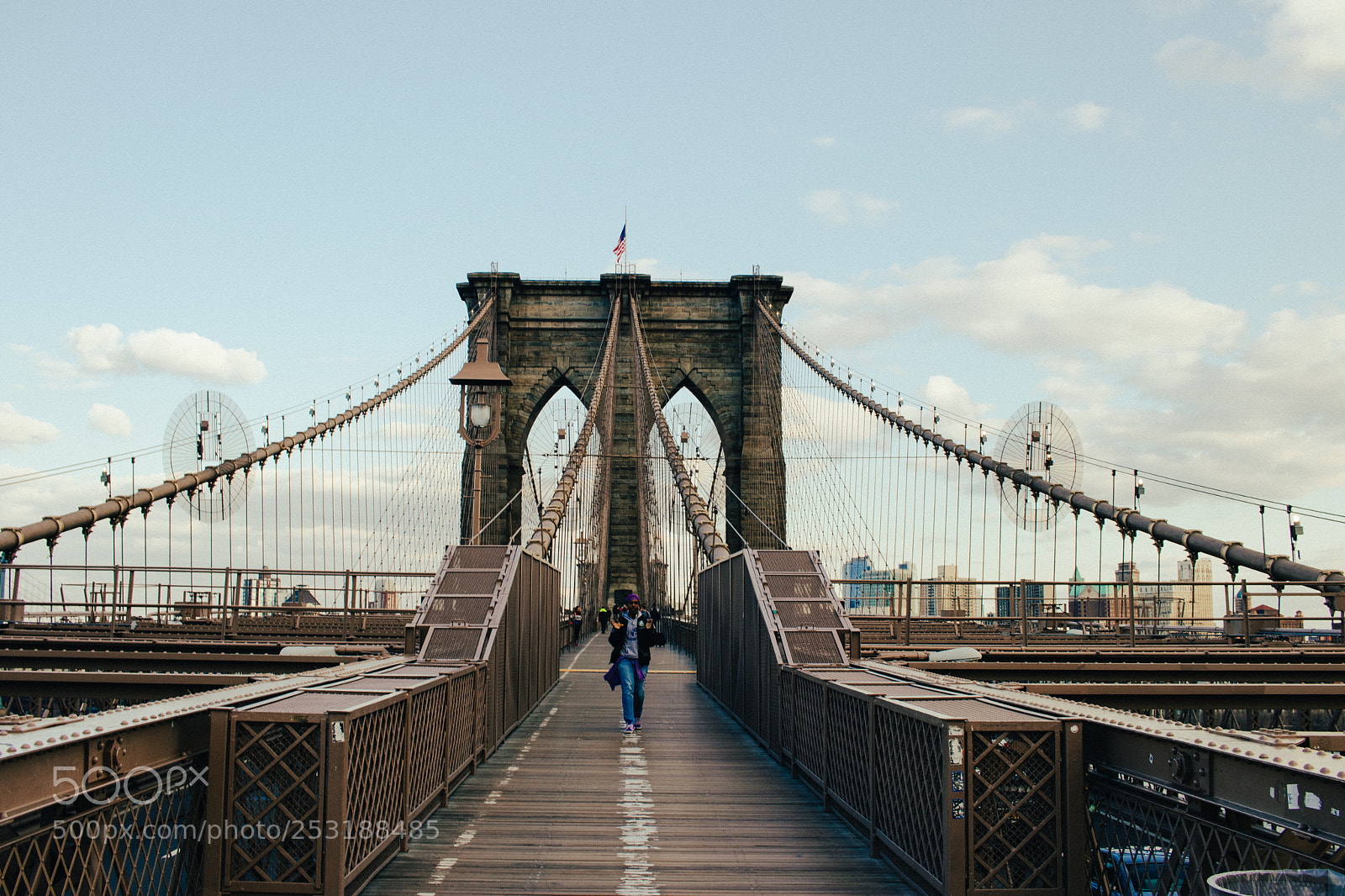 Canon EOS 80D sample photo. Brooklyn bridge photography