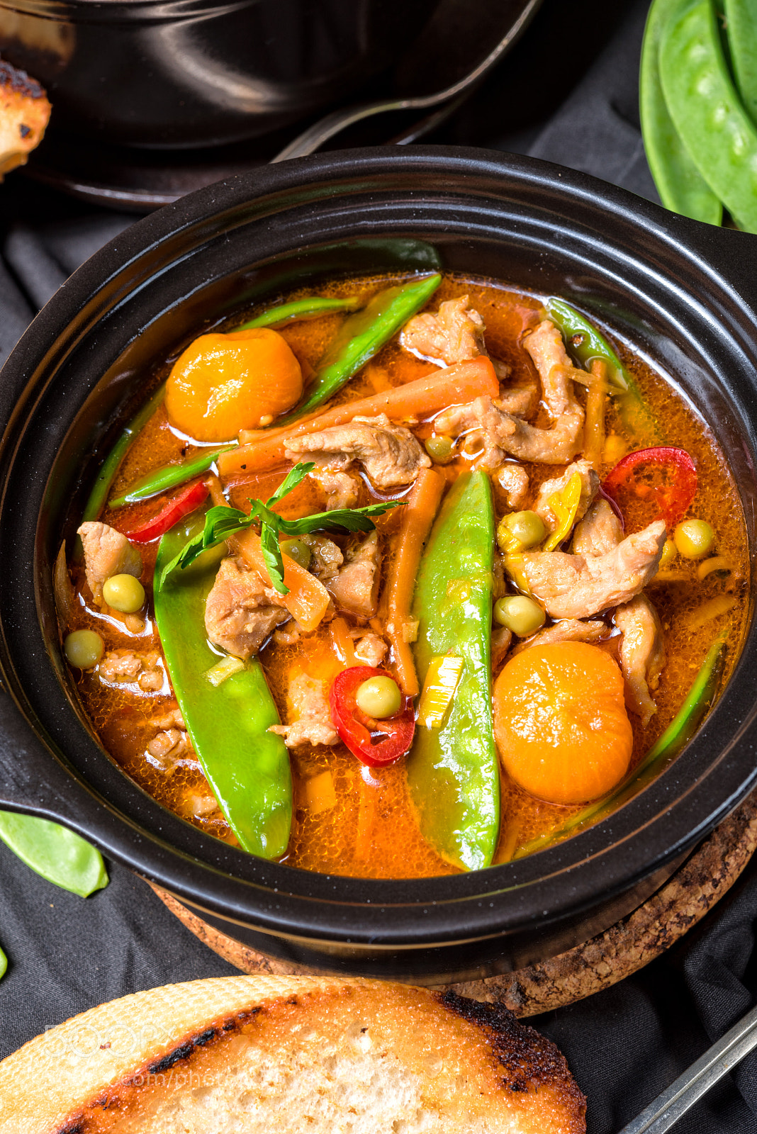 Nikon D810 sample photo. Strips of pork with photography