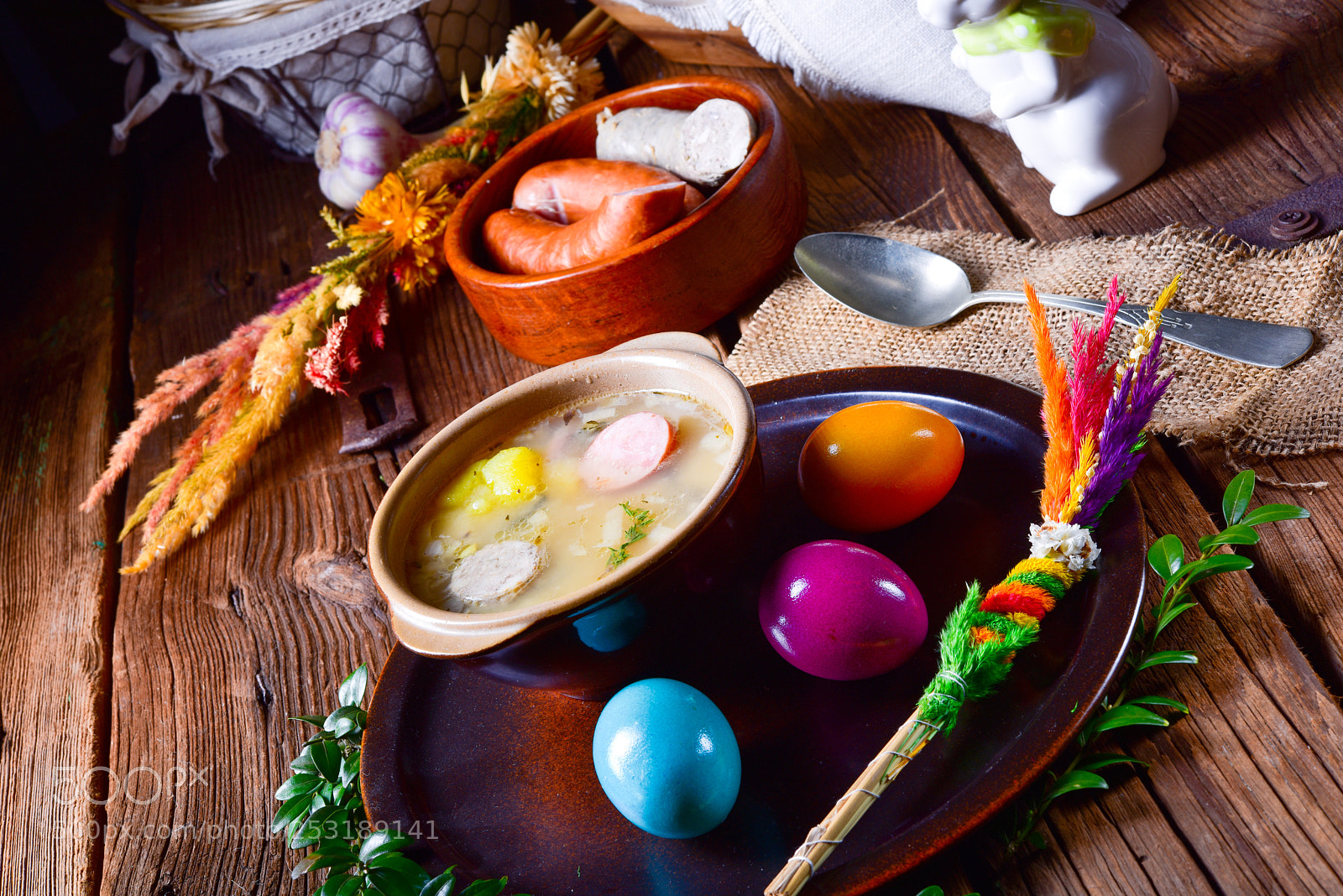 Nikon D810 sample photo. Easter decoration with polish photography