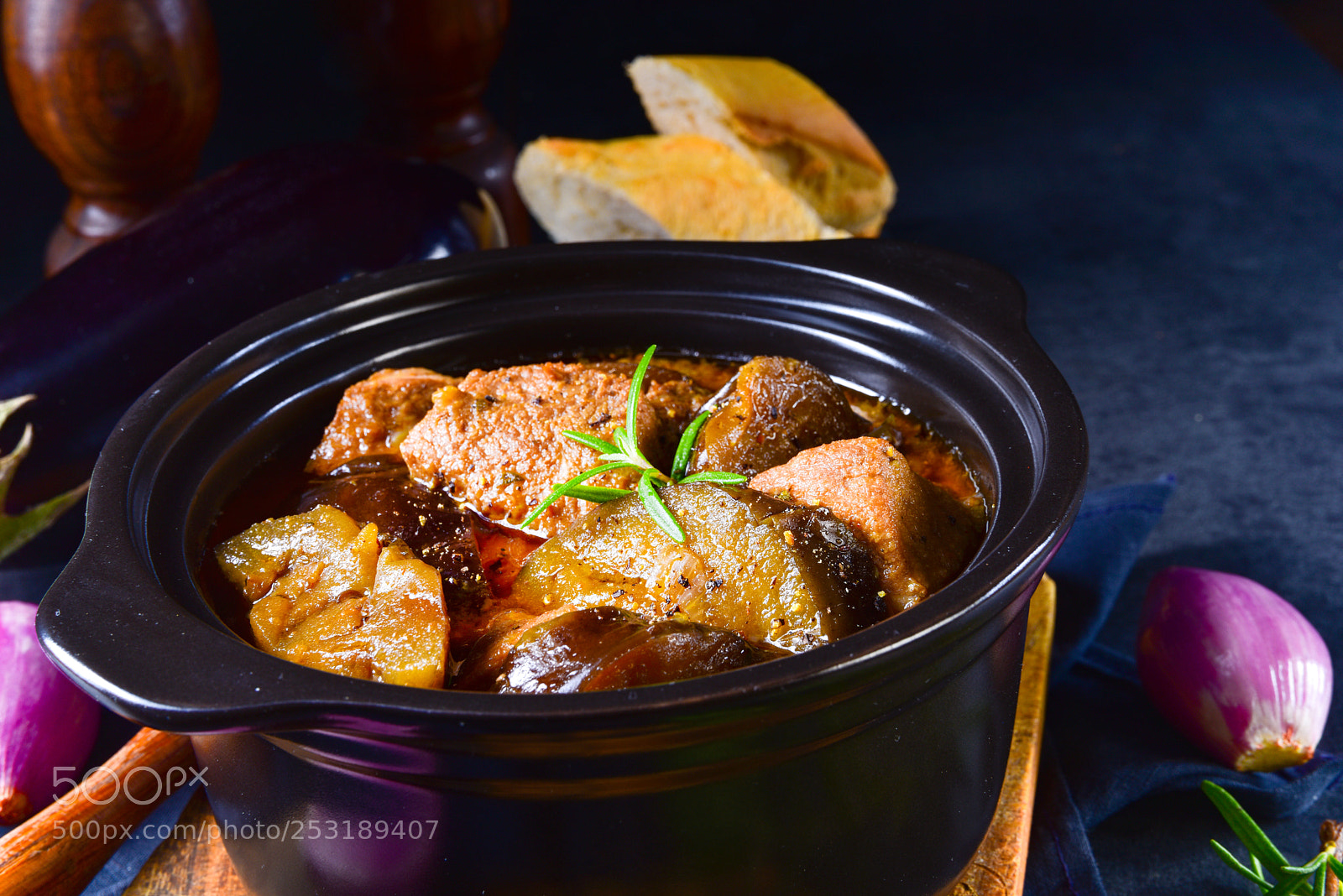 Nikon D810 sample photo. Eggplant casserole - melitzanes photography