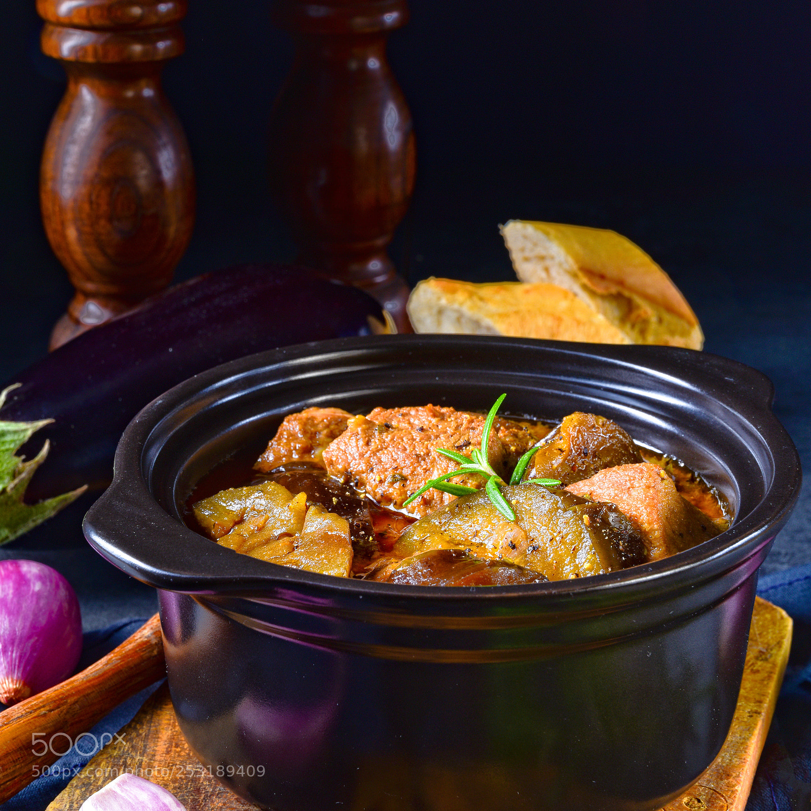 Nikon D810 sample photo. Eggplant casserole - melitzanes photography