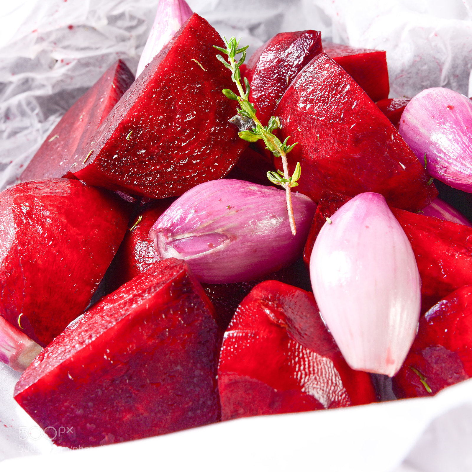 Nikon D810 sample photo. Oven baked red beets photography