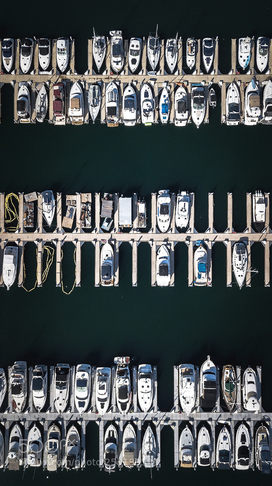 DJI FC220 sample photo. Boats  photography