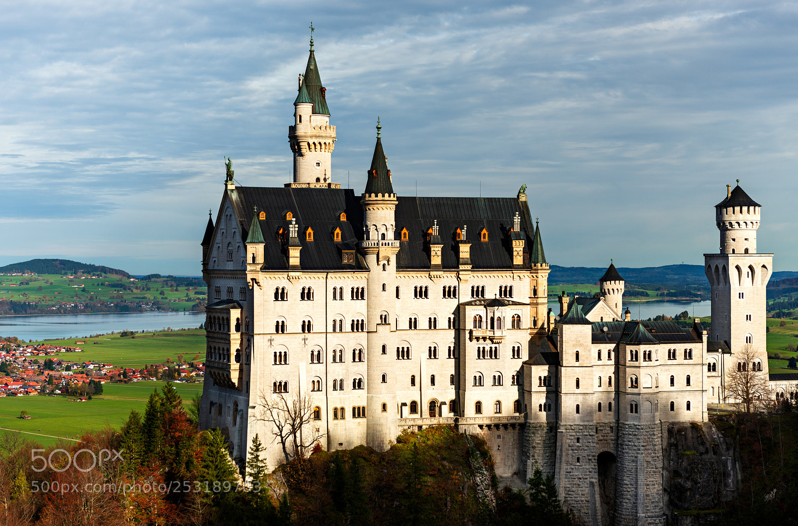 Nikon D800 sample photo. Neuschwanstein castle photography