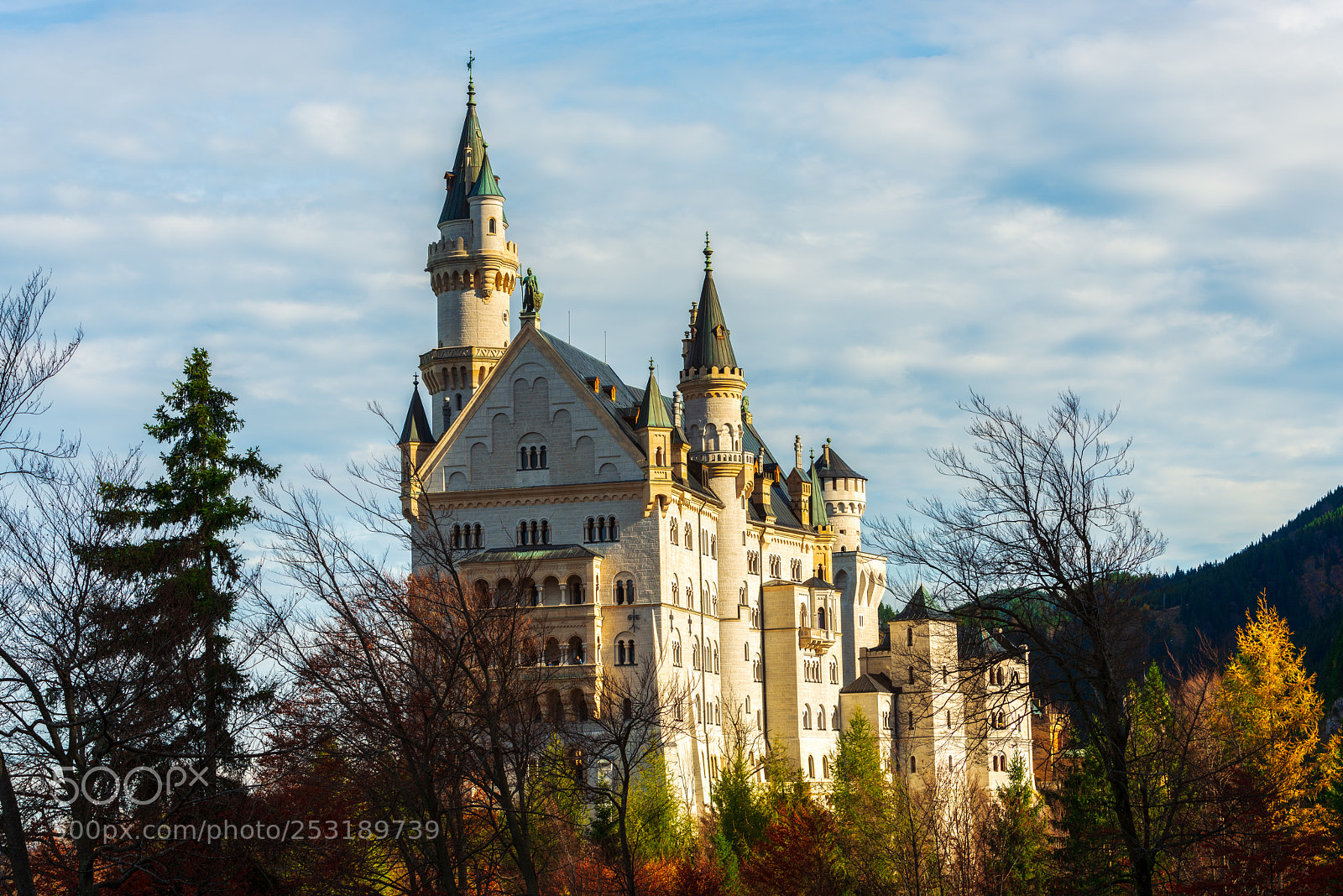 Nikon D800 sample photo. Neuschwanstein castle photography