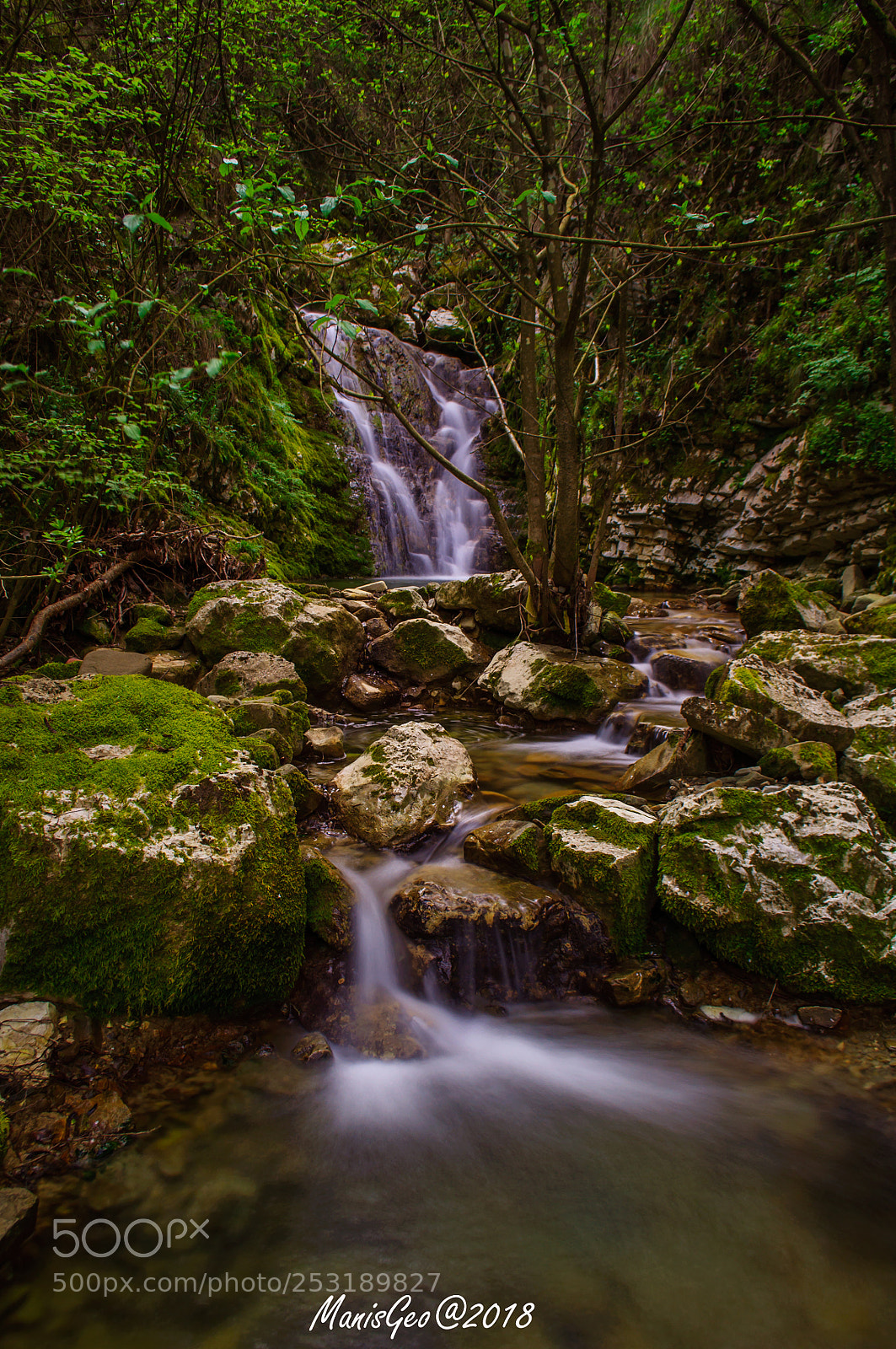 Nikon D5000 sample photo. Waterfalls photography