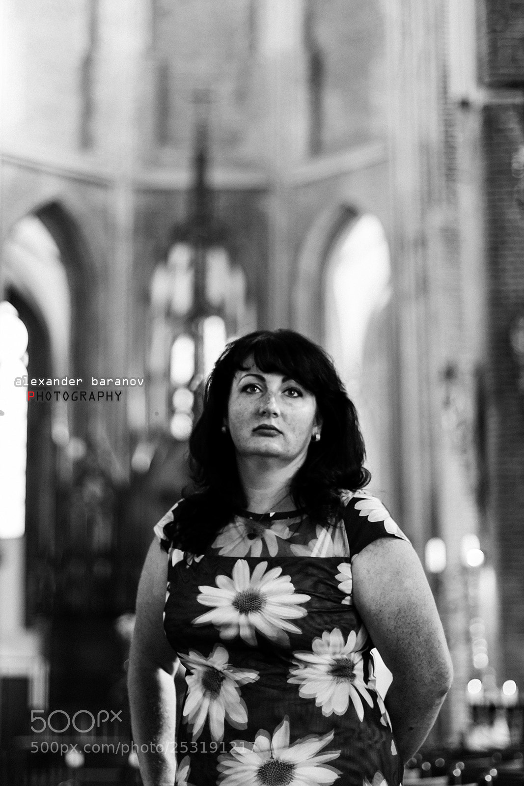 Canon EOS 60D sample photo. Lady in the church photography