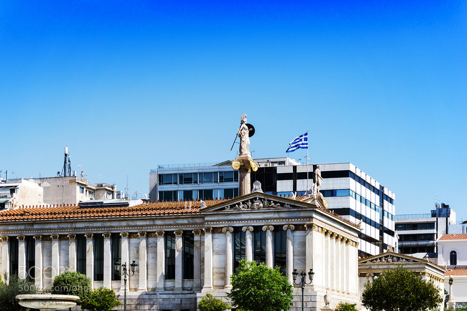 Sony a6000 sample photo. Flag of greece in photography