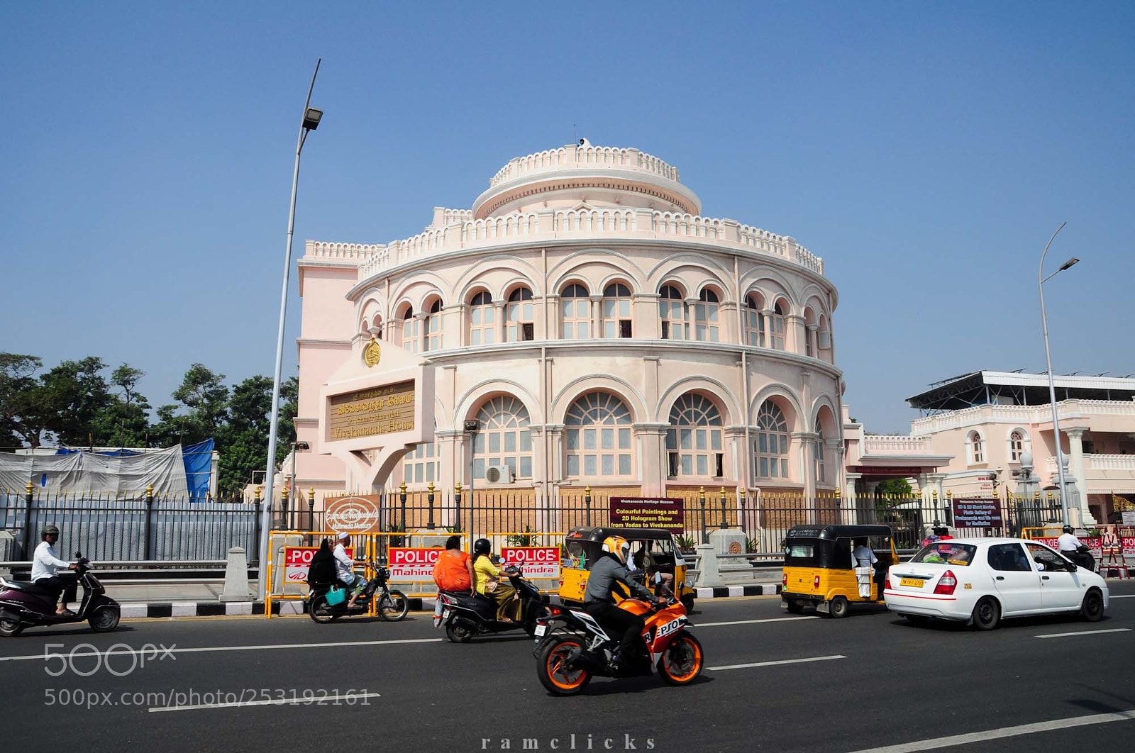 Nikon D5000 sample photo. Vivekananda house photography