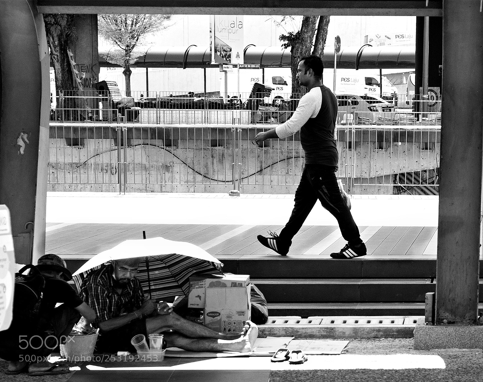 Nikon D90 sample photo. Homeless photography