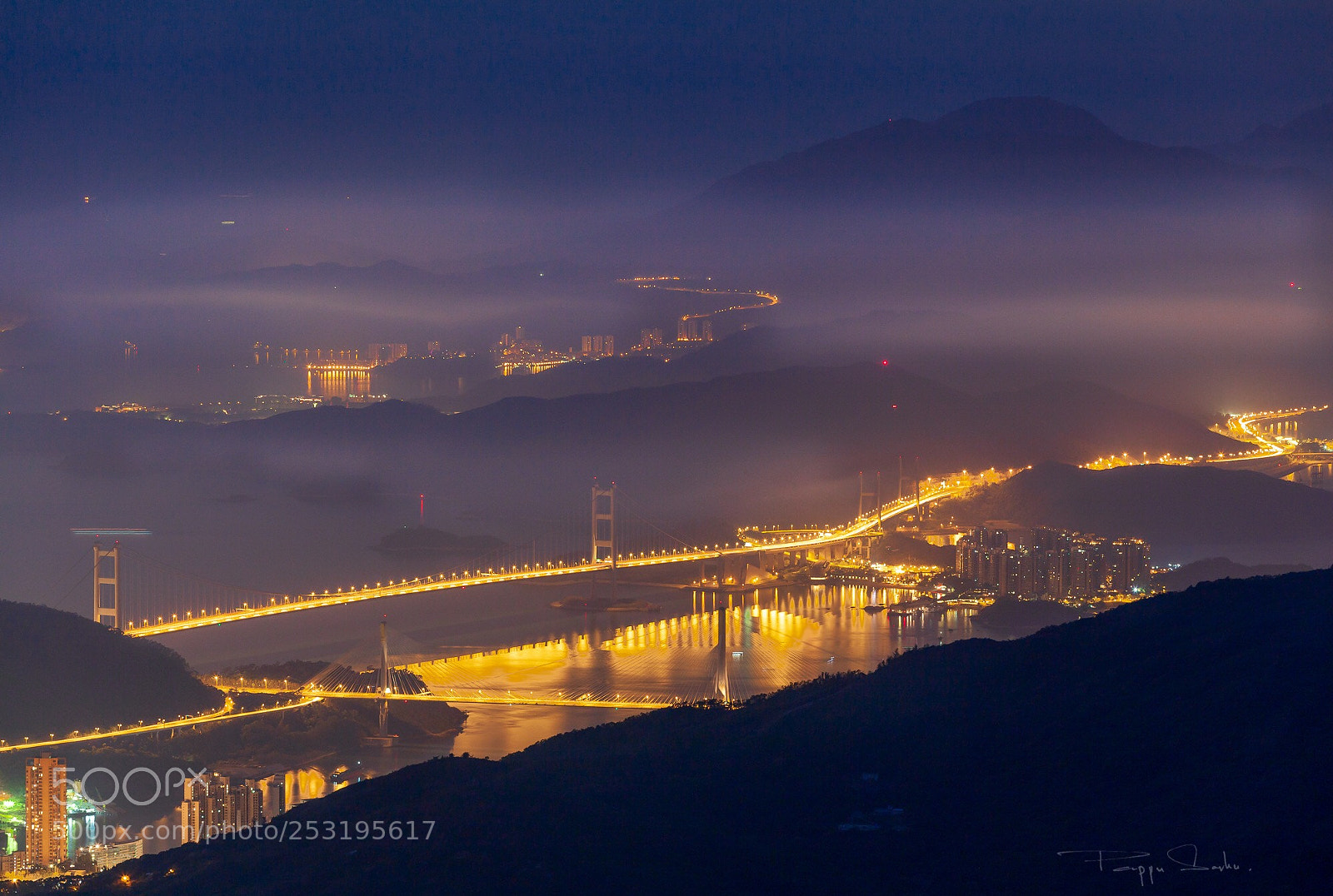 Canon EOS 5D Mark II sample photo. Tsing ma bridge hong photography