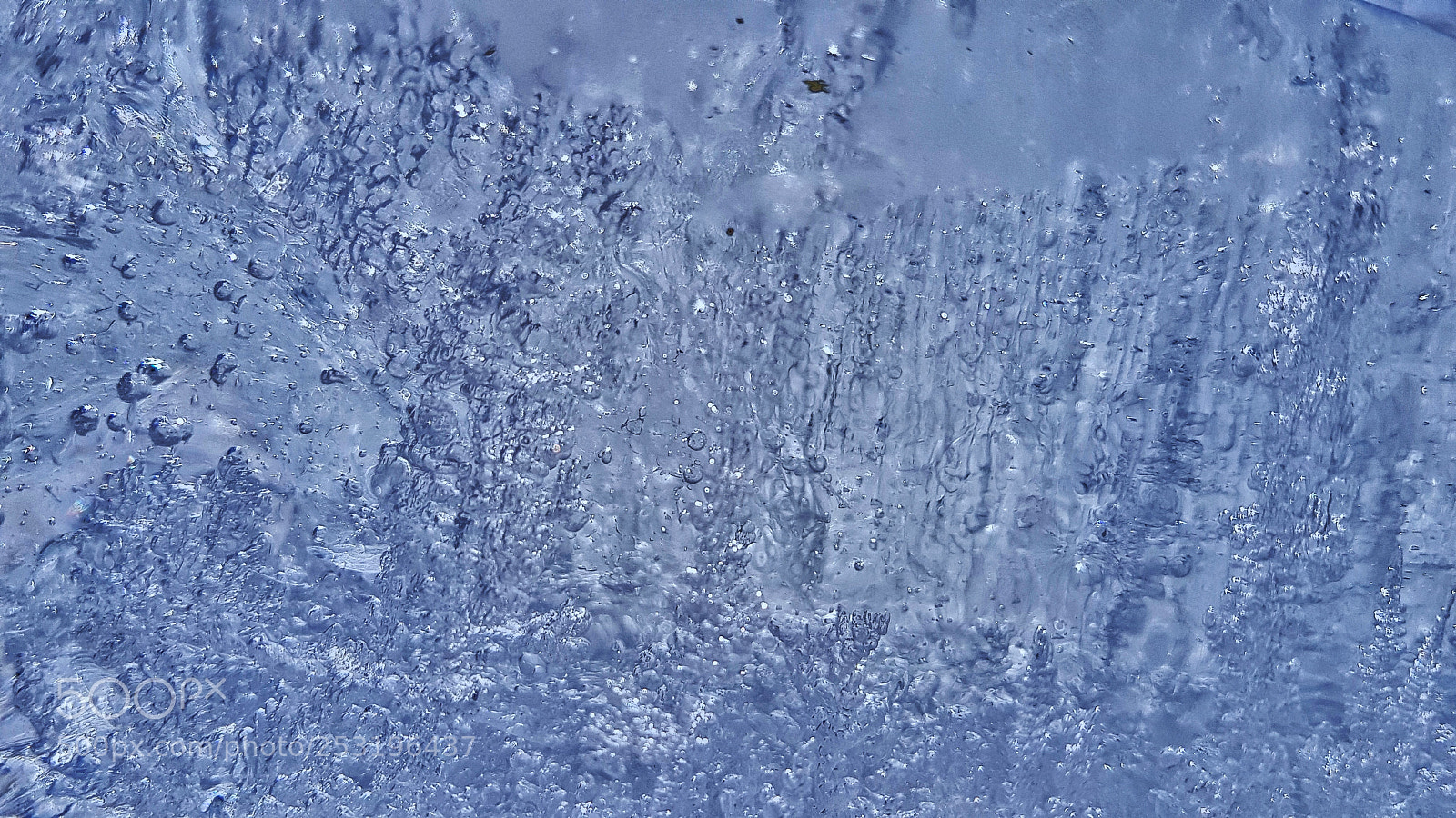 Samsung Galaxy S8 sample photo. Ice close-up photography