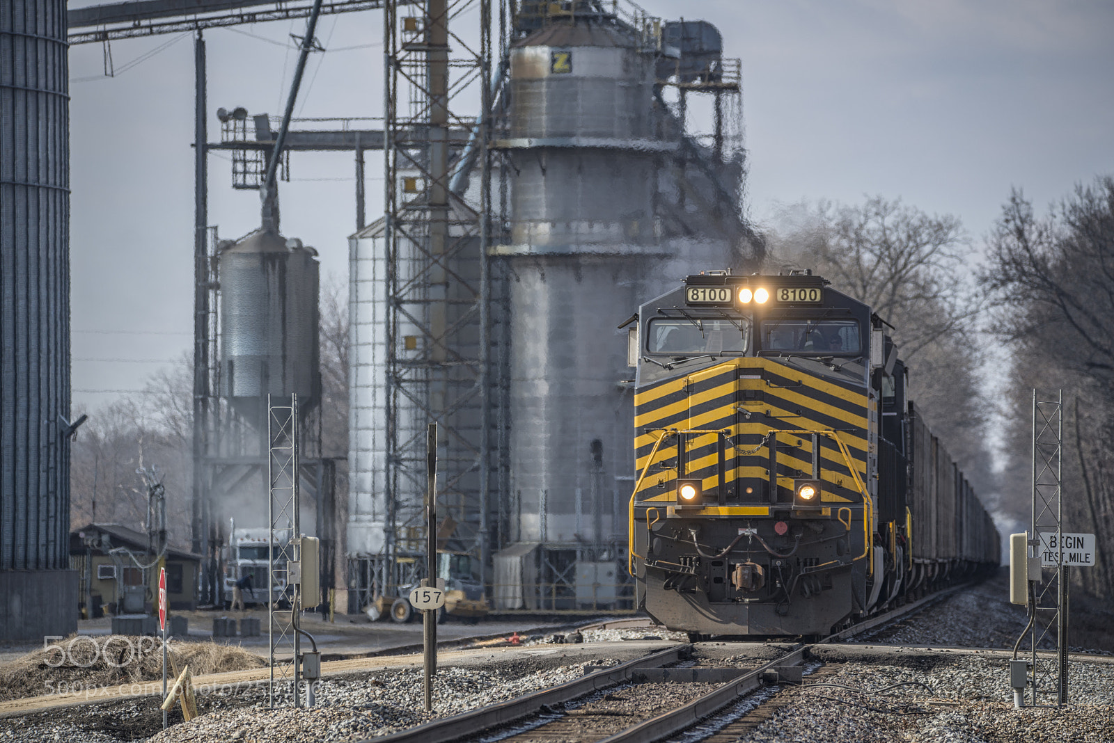 Nikon D800 sample photo. February 7, 2018 - norfolk southern 8100... photography