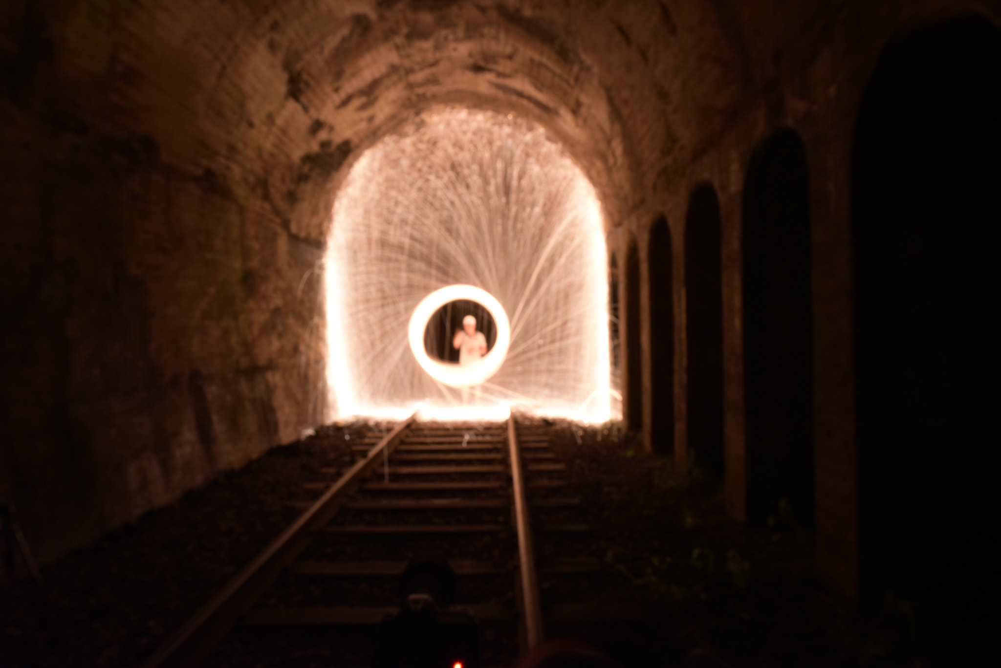 Nikon AF-S Nikkor 14-24mm F2.8G ED sample photo. Cicle on the railroad photography