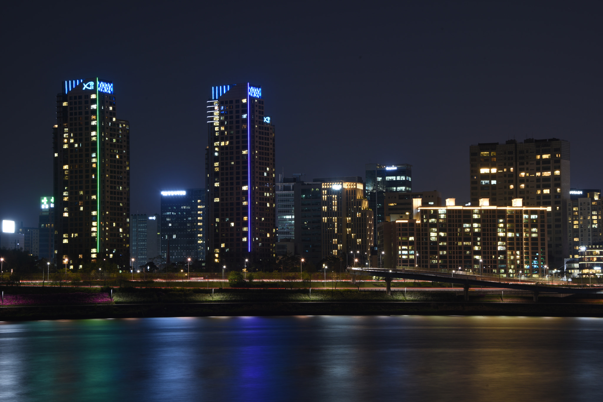 Nikon D810 sample photo. Night view photography