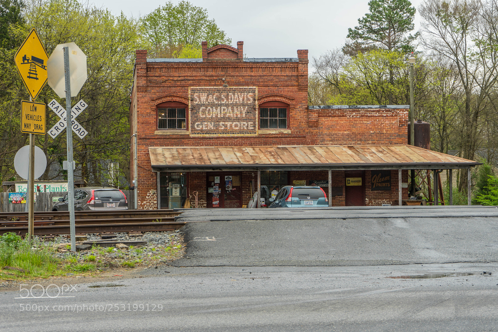 Sony a7 II sample photo. Store over the tracks photography