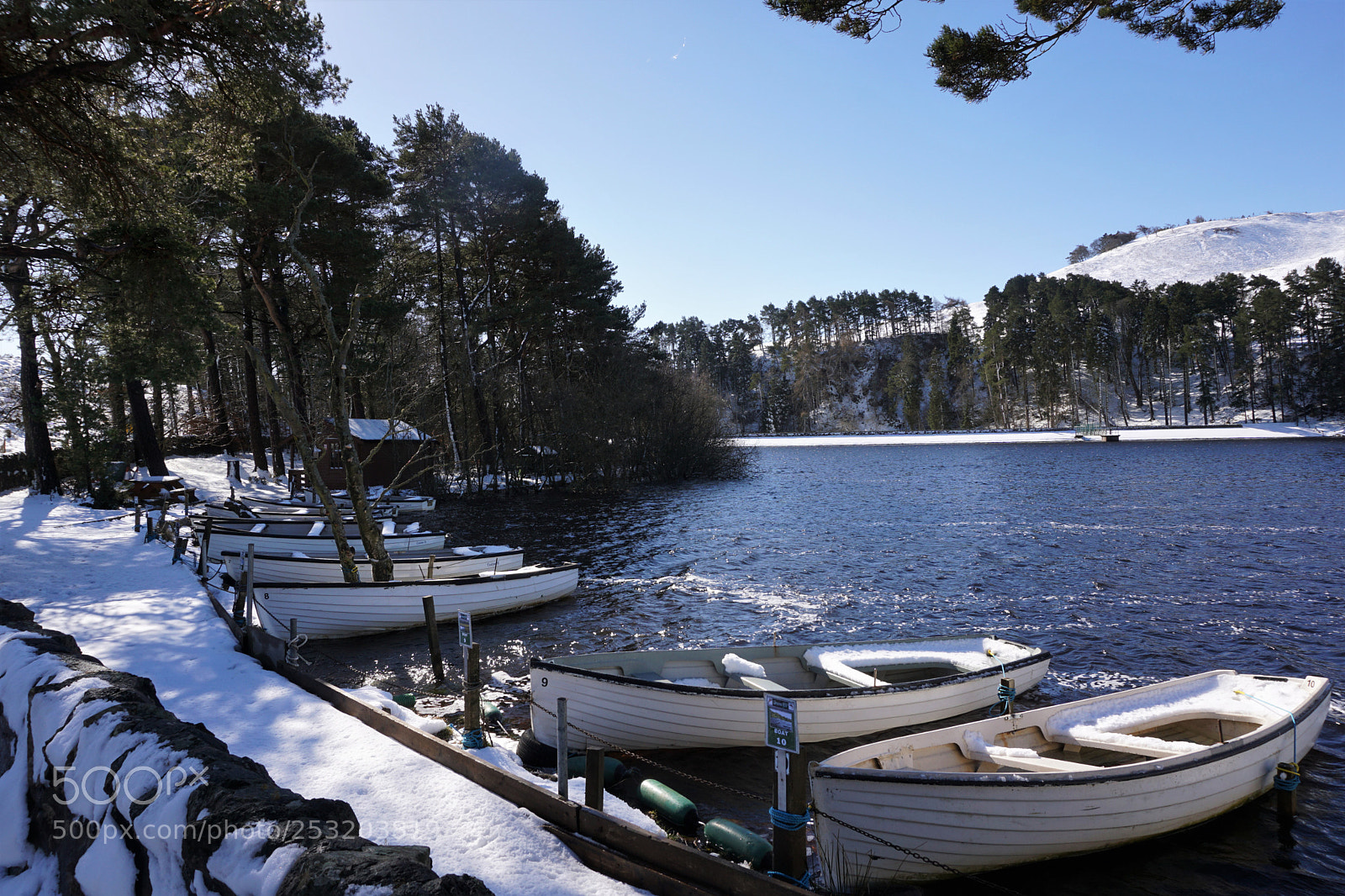 Sony a6000 sample photo. Glencorse reservoir photography