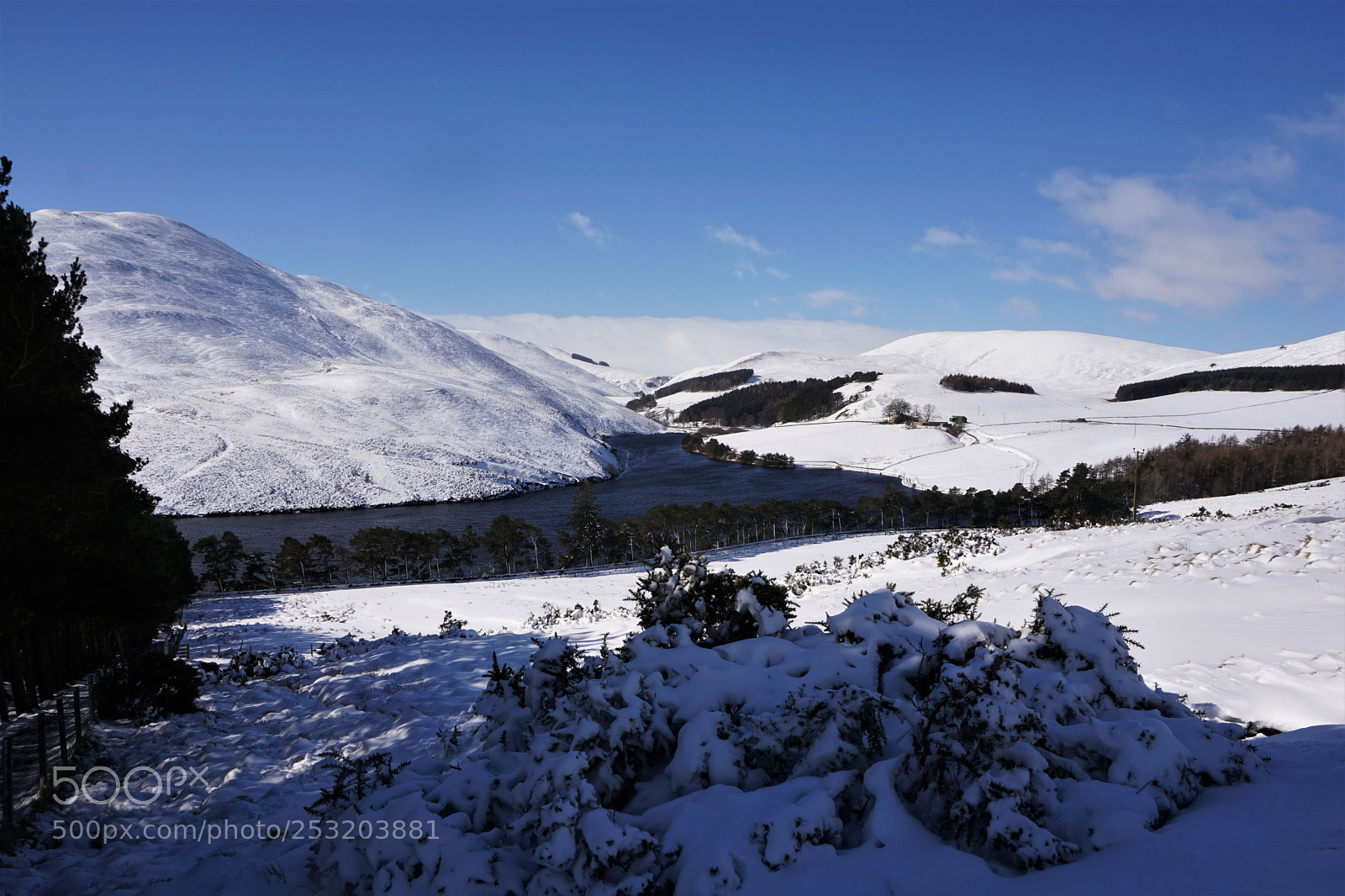 Sony a6000 sample photo. Glencorse reservoir photography