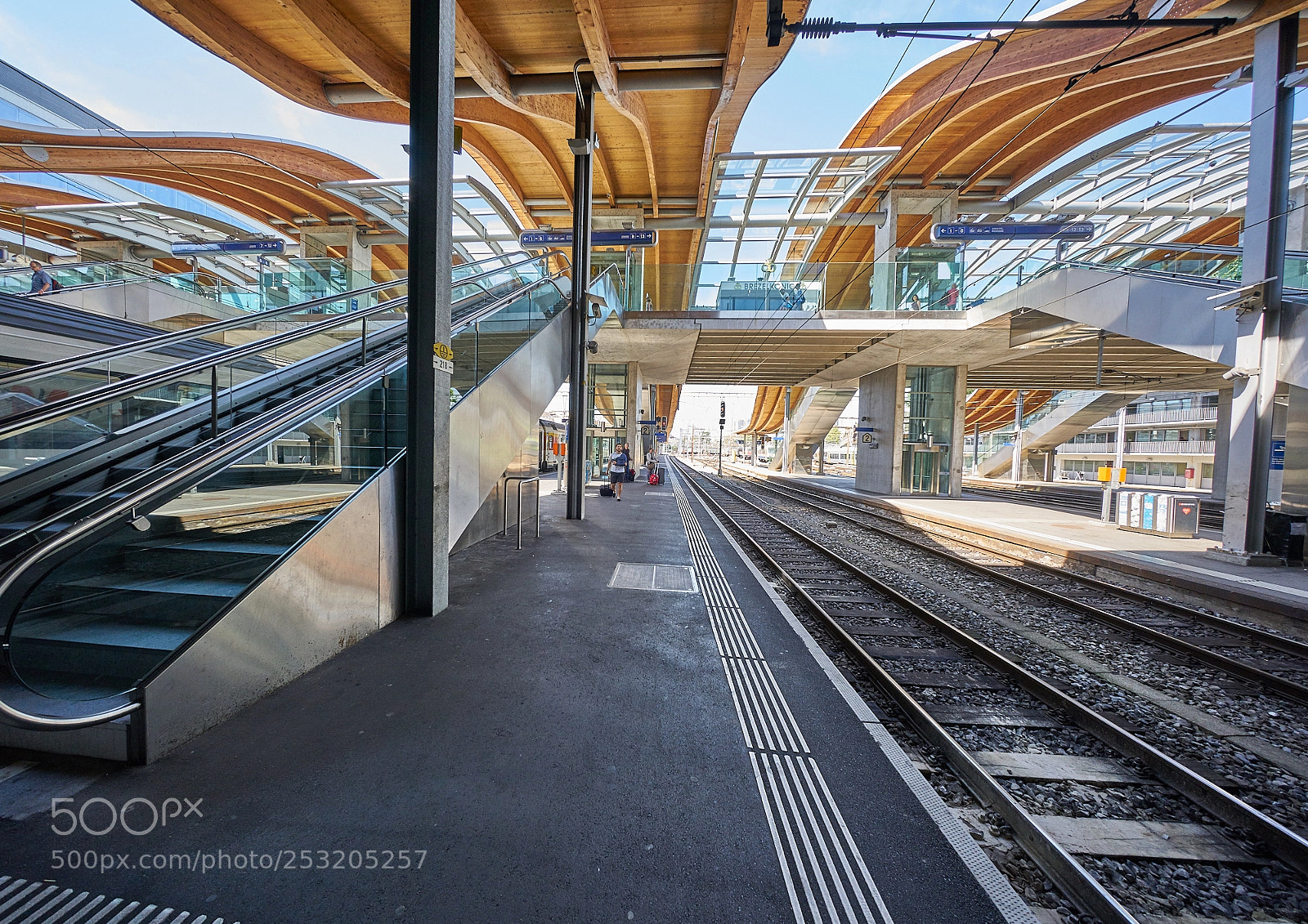 Sony a7R II sample photo. Bern main railway station photography
