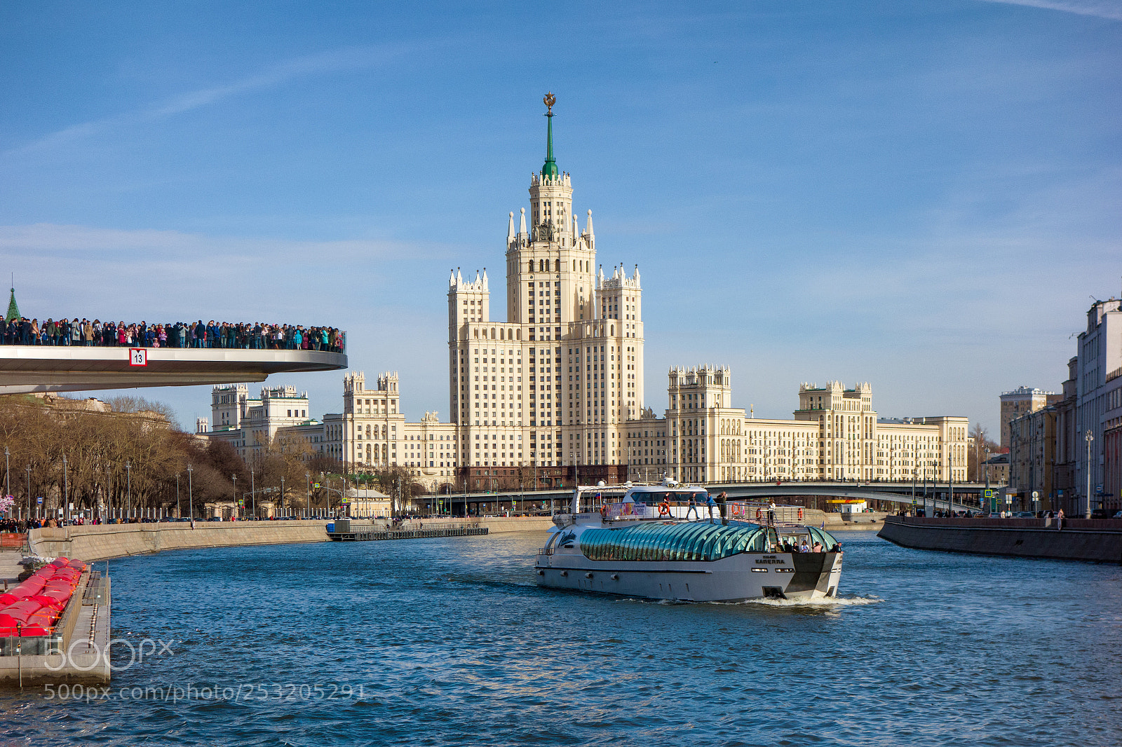 Sony Cyber-shot DSC-RX100 sample photo. Moscow river photography