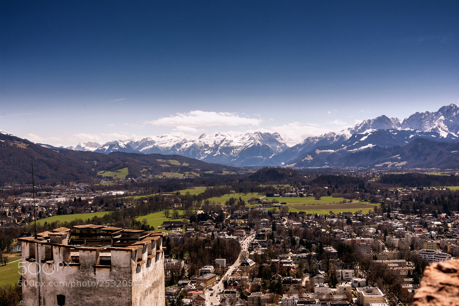 Nikon D7100 sample photo. Salzburg von oben photography